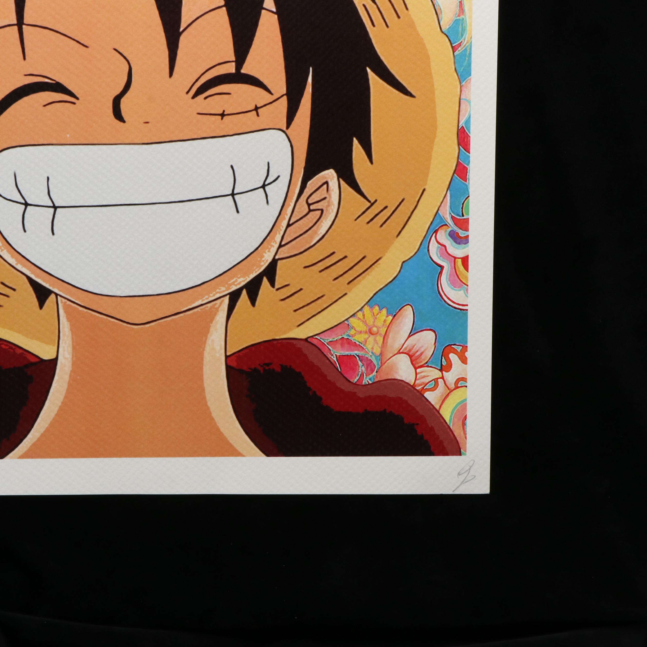 Death NYC Pop Art Graphic of Monkey D Luffy X James Jean