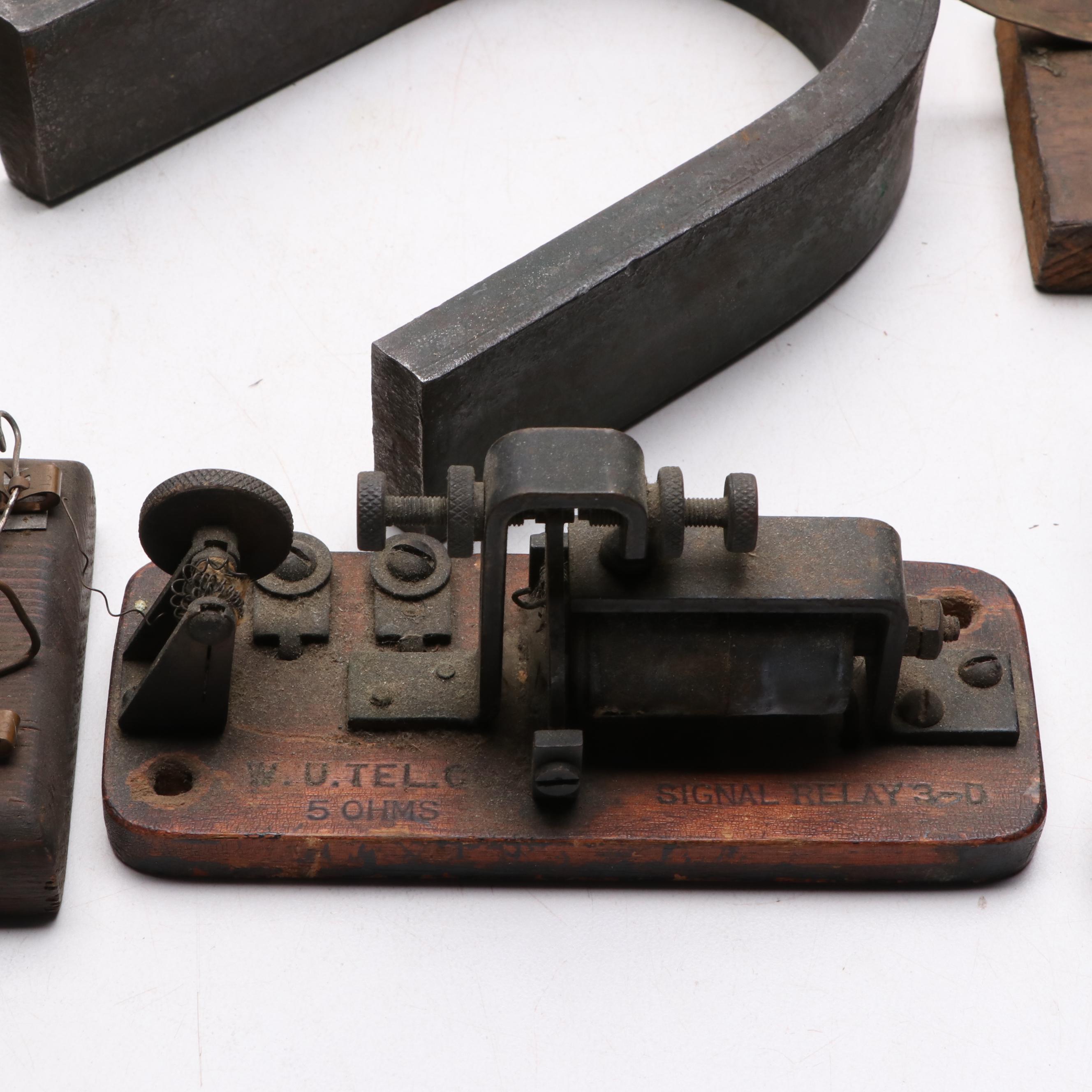 Telegraph and Morse Repeaters, Philmore Crystal Radio, More Equipment