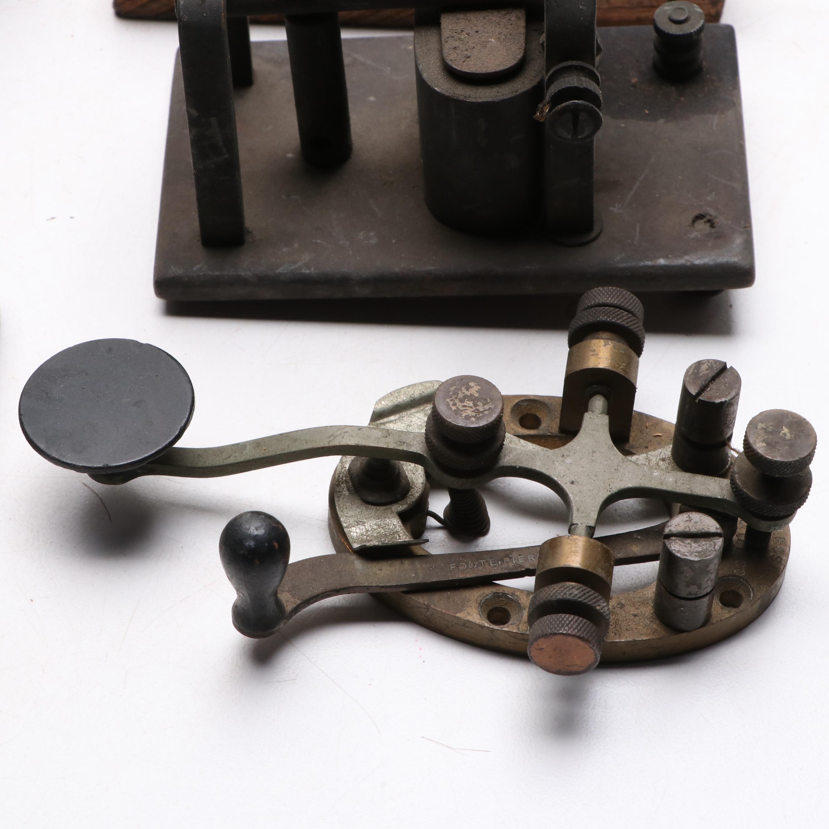 Telegraph and Morse Repeaters, Philmore Crystal Radio, More Equipment