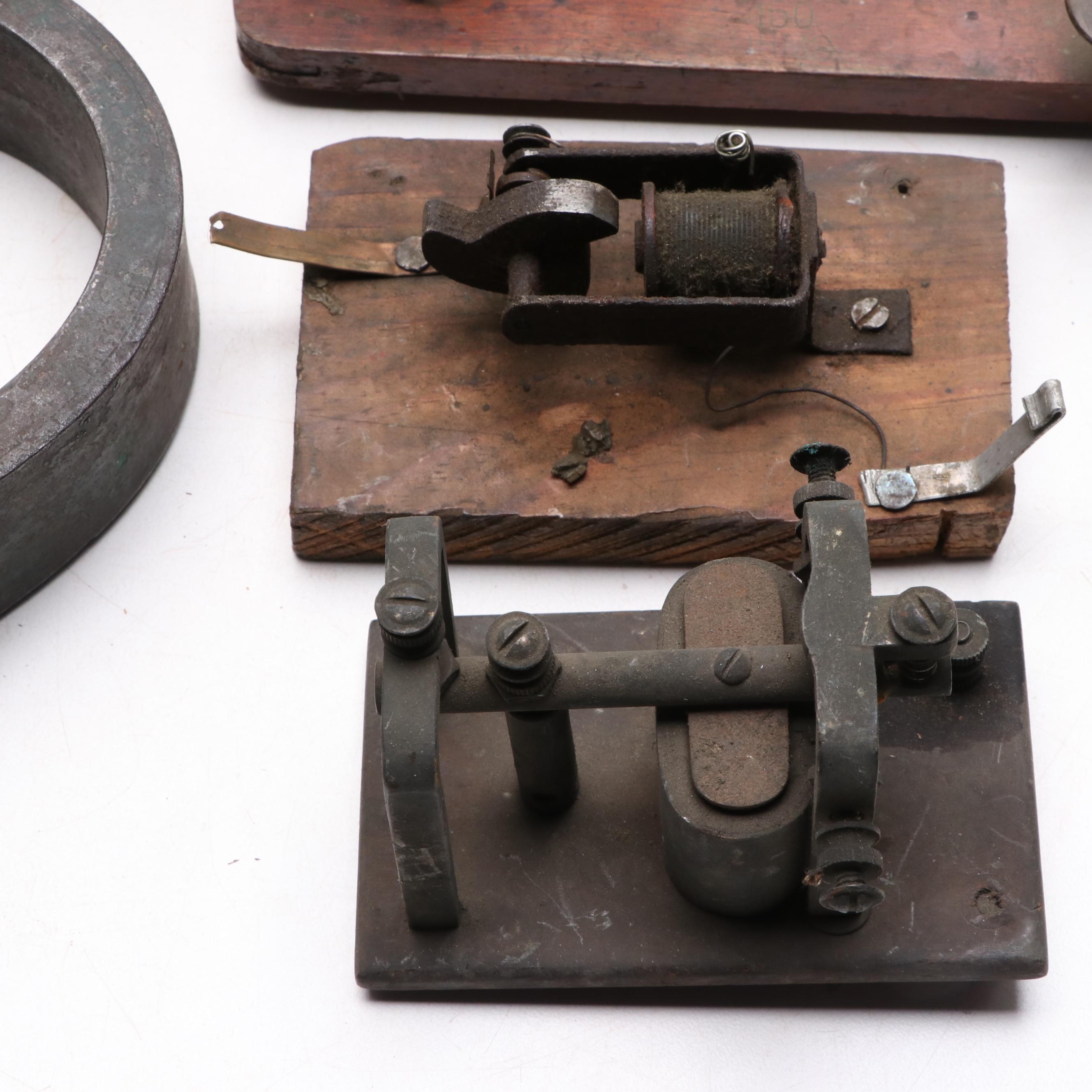 Telegraph and Morse Repeaters, Philmore Crystal Radio, More Equipment