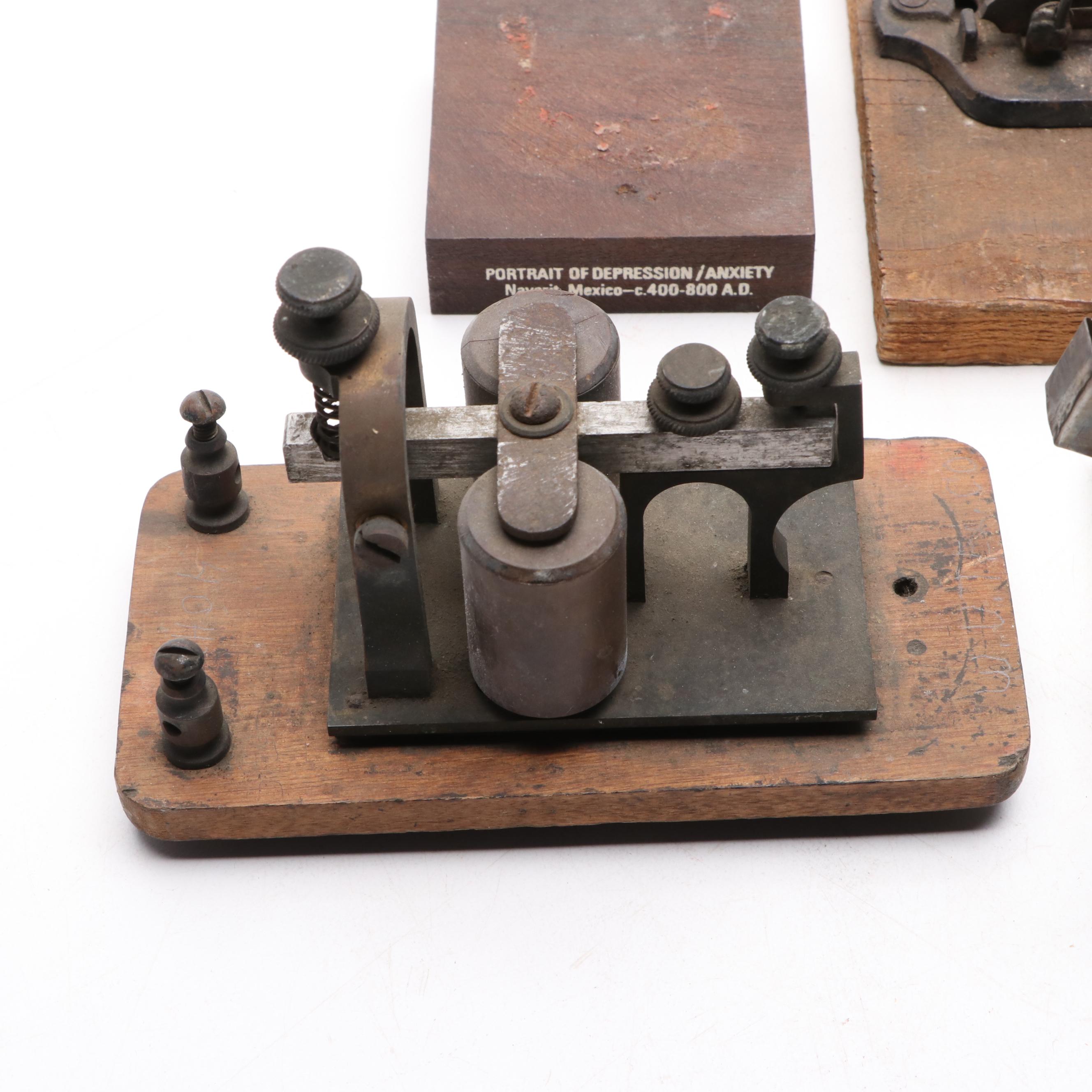 Telegraph and Morse Repeaters, Philmore Crystal Radio, More Equipment