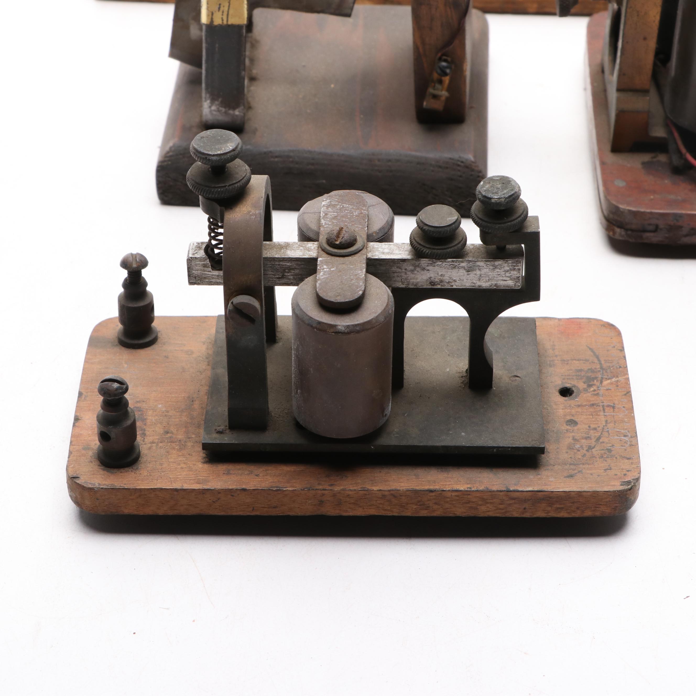 Telegraph and Morse Repeaters, Philmore Crystal Radio, More Equipment