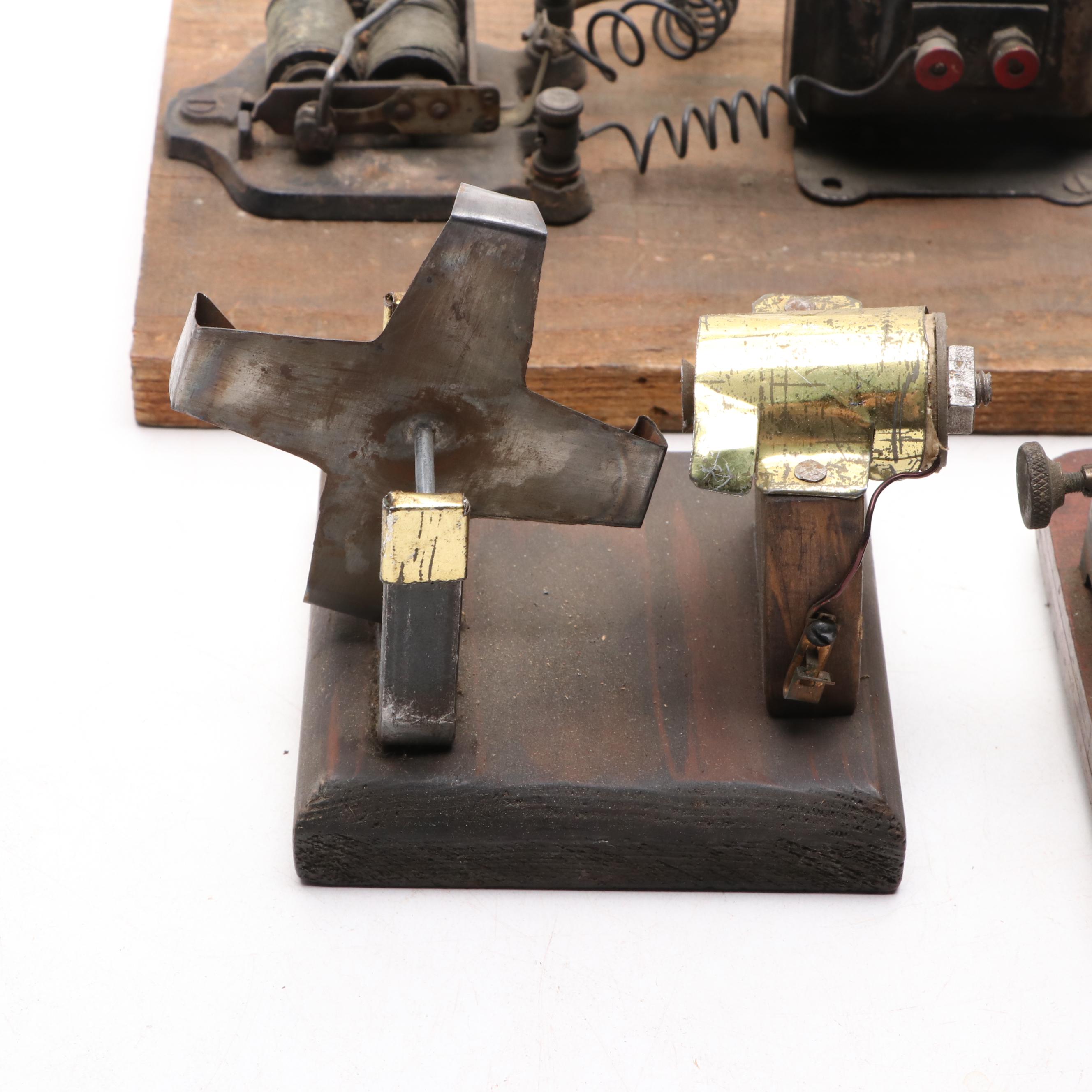 Telegraph and Morse Repeaters, Philmore Crystal Radio, More Equipment