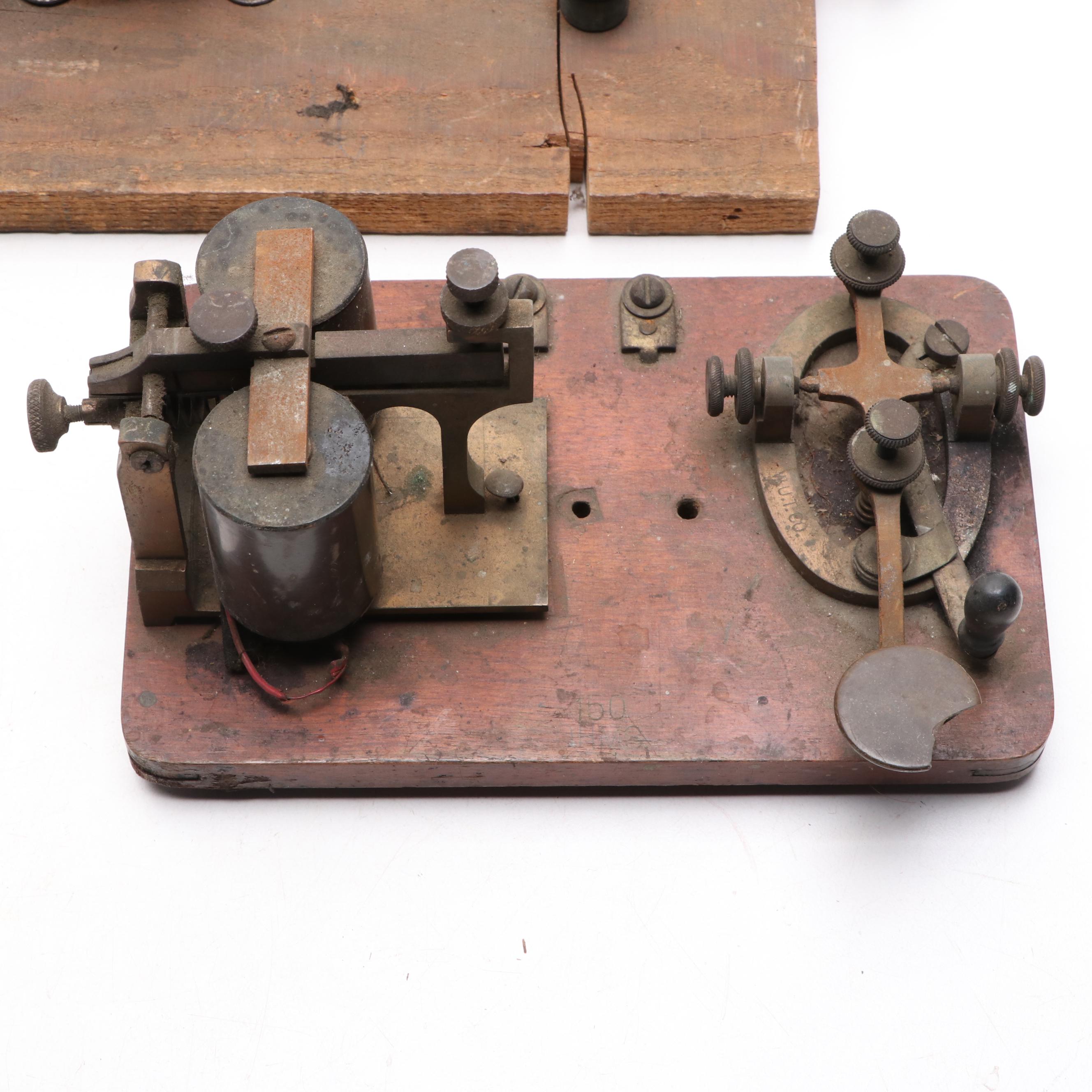 Telegraph and Morse Repeaters, Philmore Crystal Radio, More Equipment