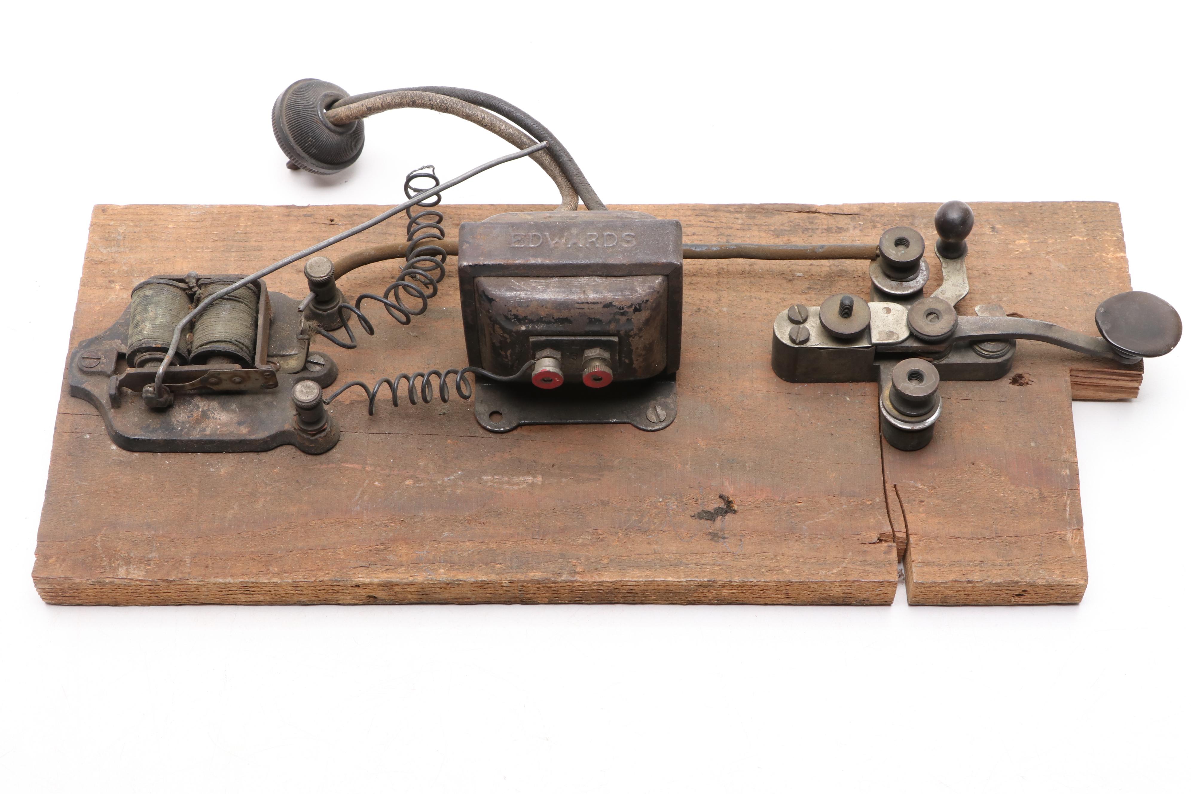 Telegraph and Morse Repeaters, Philmore Crystal Radio, More Equipment