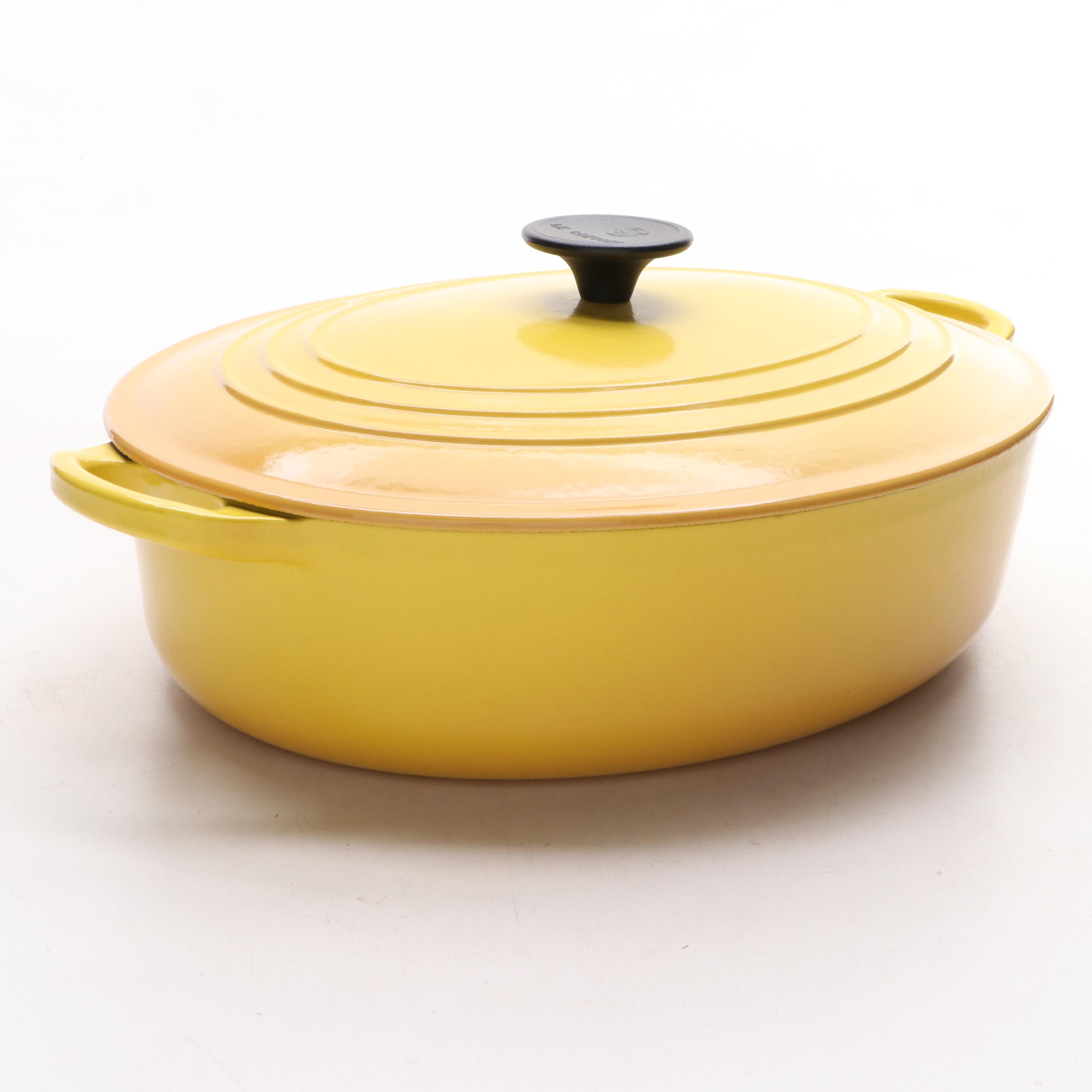 Le Creuset 5 Qt. Dijon Yellow Enameled Cast Iron Risotto Pot