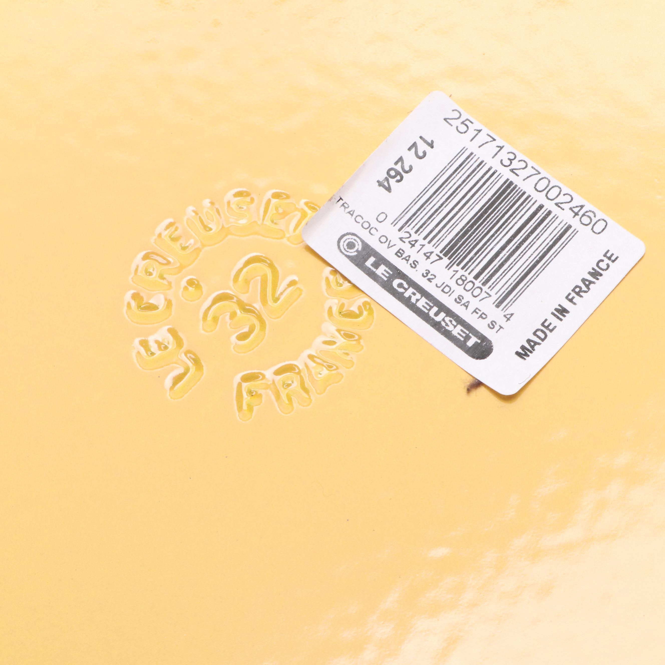 Le Creuset 5 Qt. Dijon Yellow Enameled Cast Iron Risotto Pot