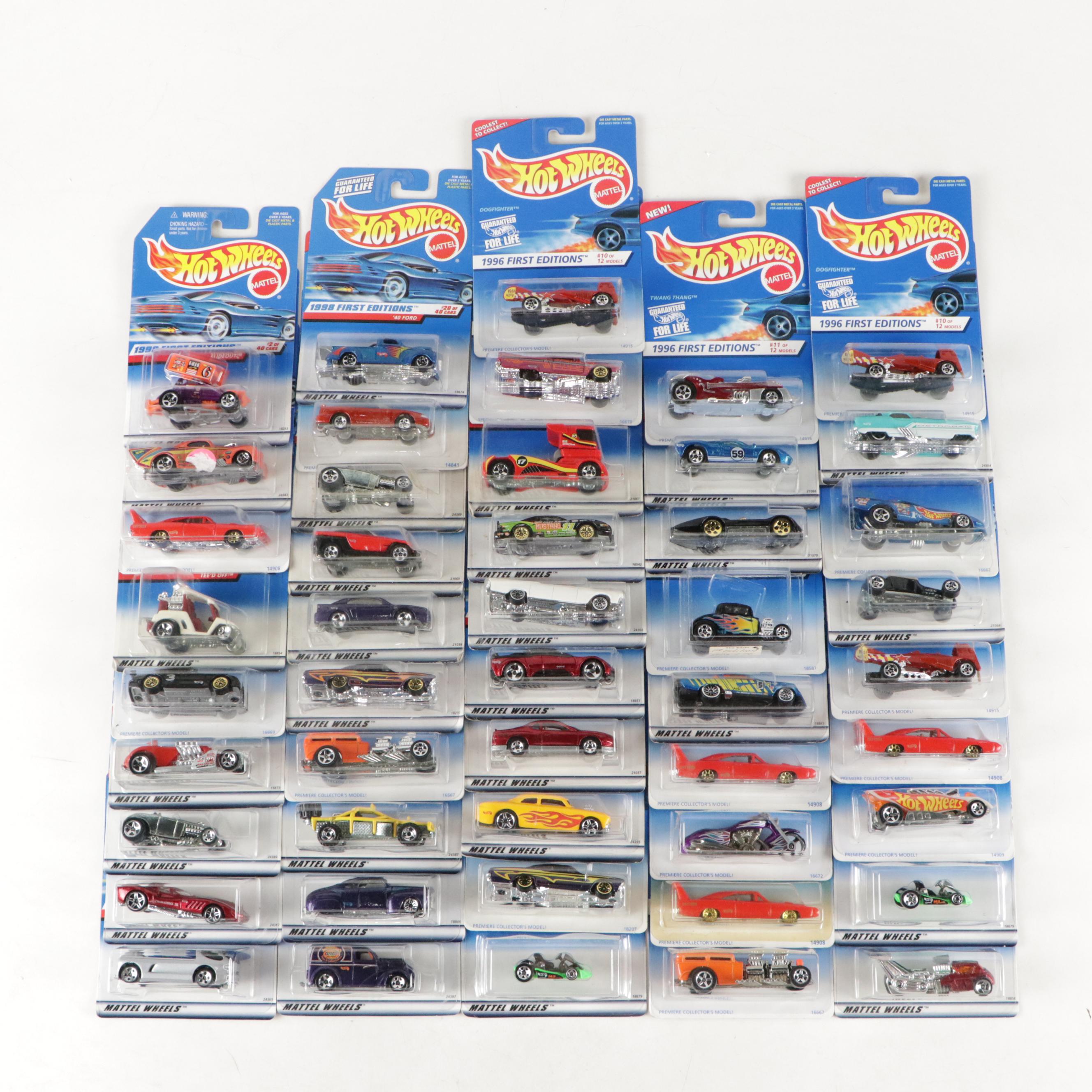 Hot Wheels 1998 First Editions and More Diecast Cars