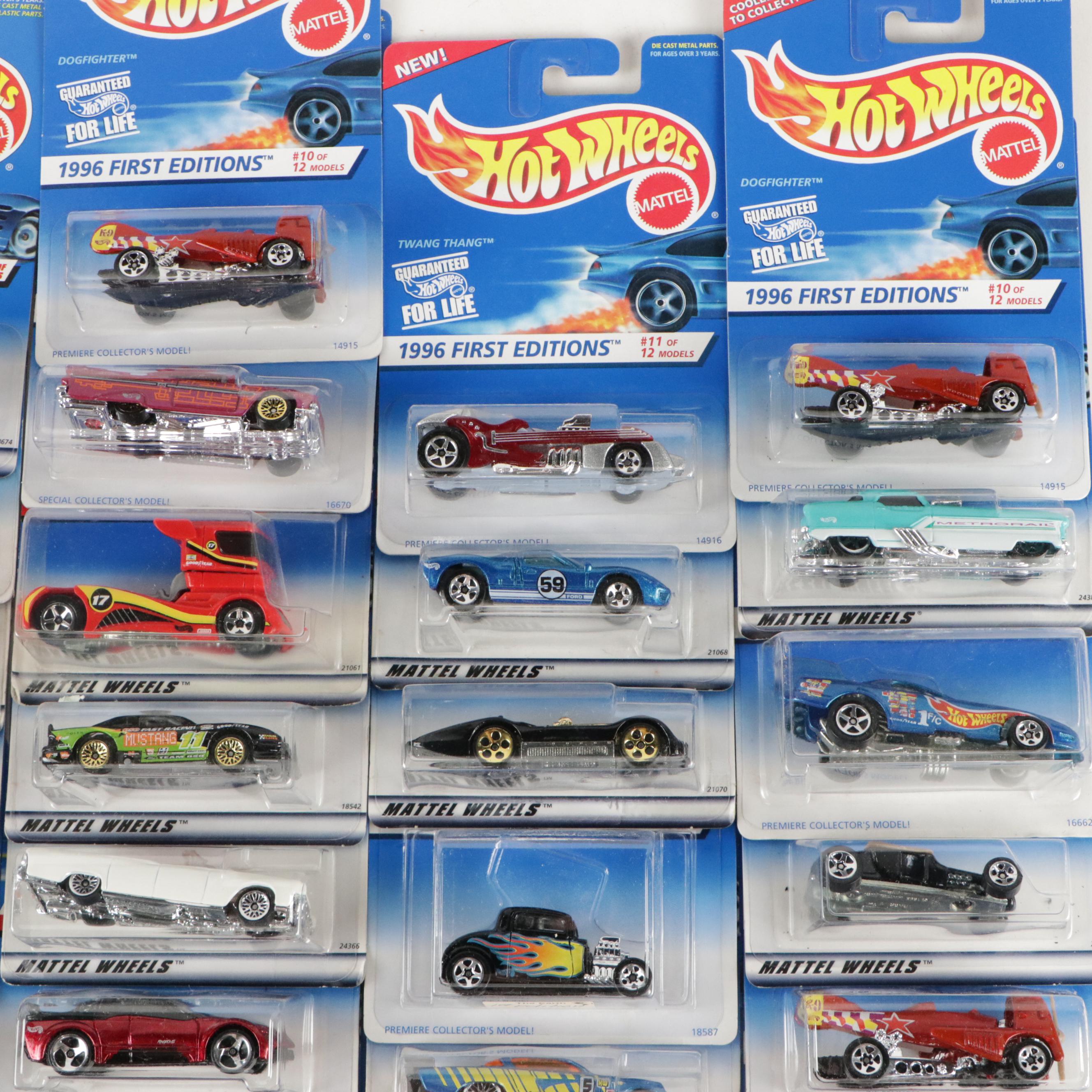 Hot Wheels 1998 First Editions and More Diecast Cars