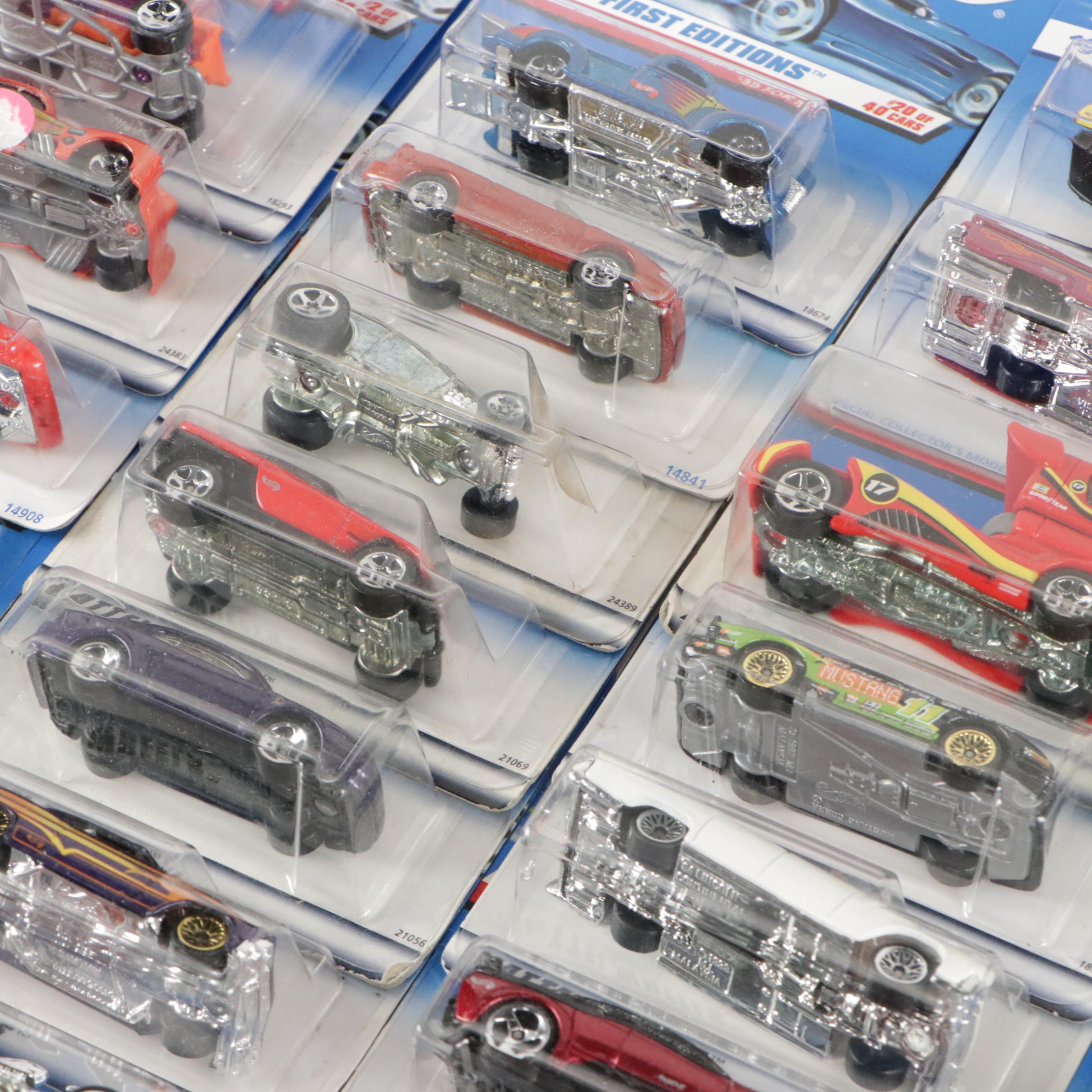 Hot Wheels 1998 First Editions and More Diecast Cars