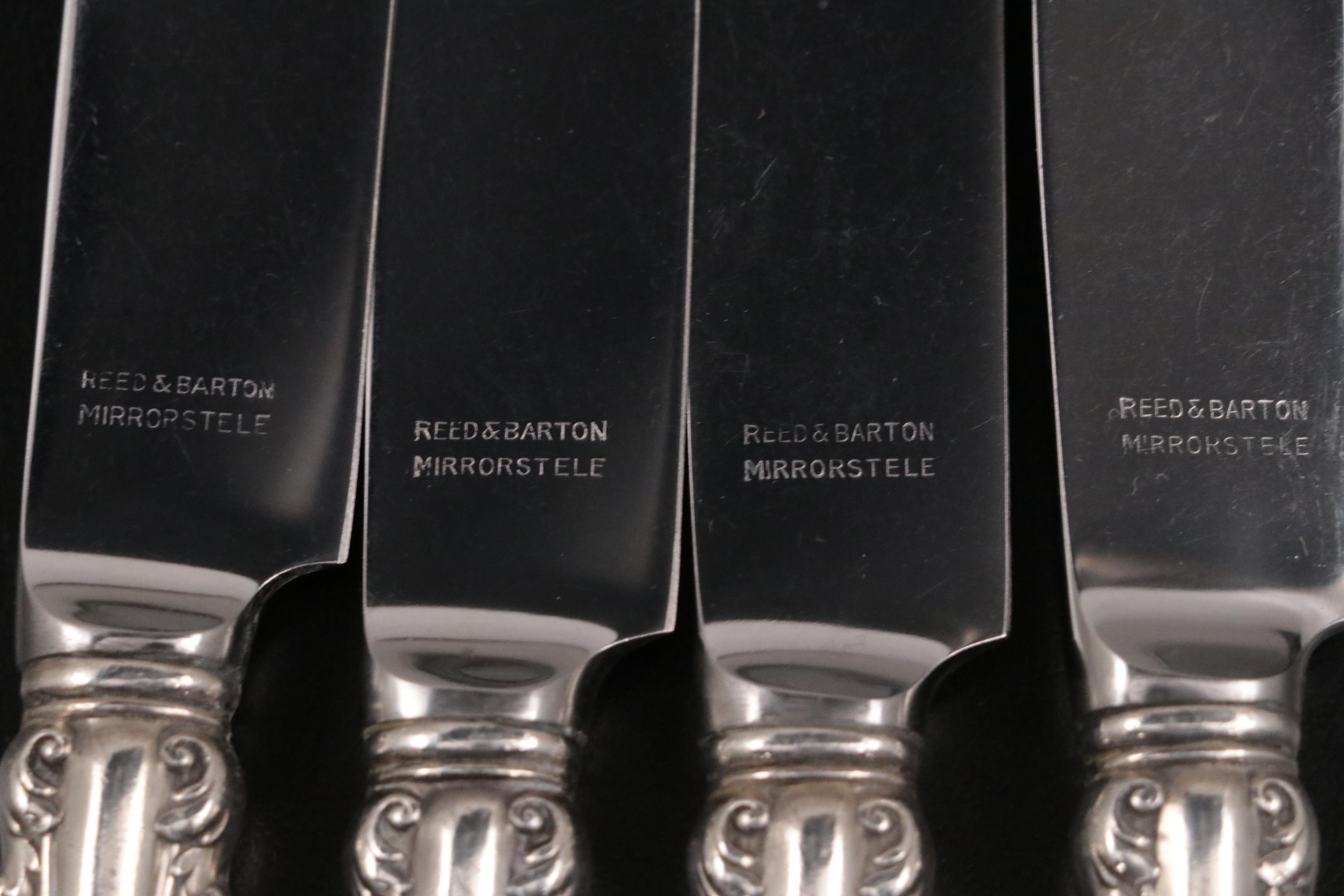 Reed & Barton "Marlborough" Sterling Silver Flatware, Early to Mid-20th Century