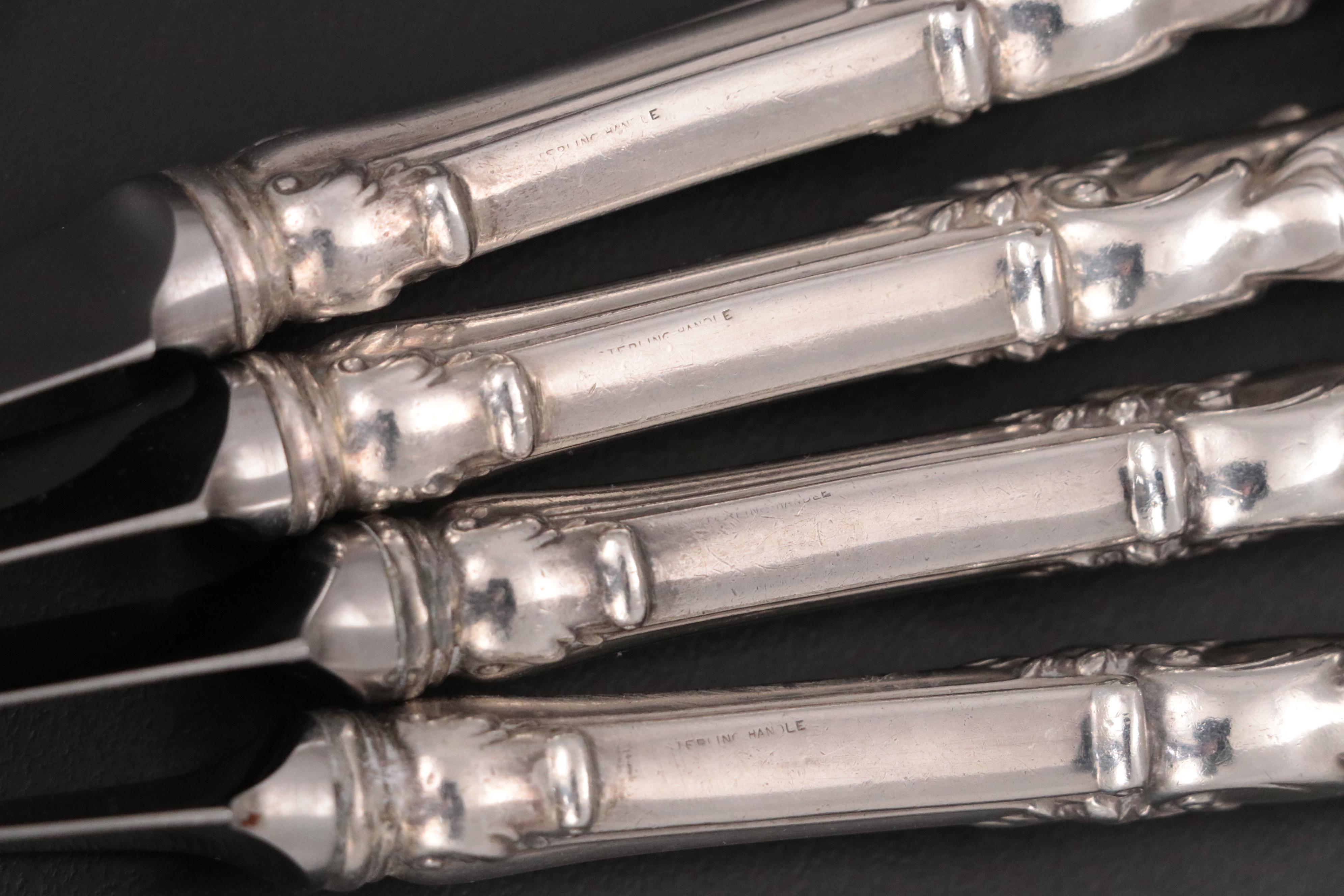 Reed & Barton "Marlborough" Sterling Silver Flatware, Early to Mid-20th Century