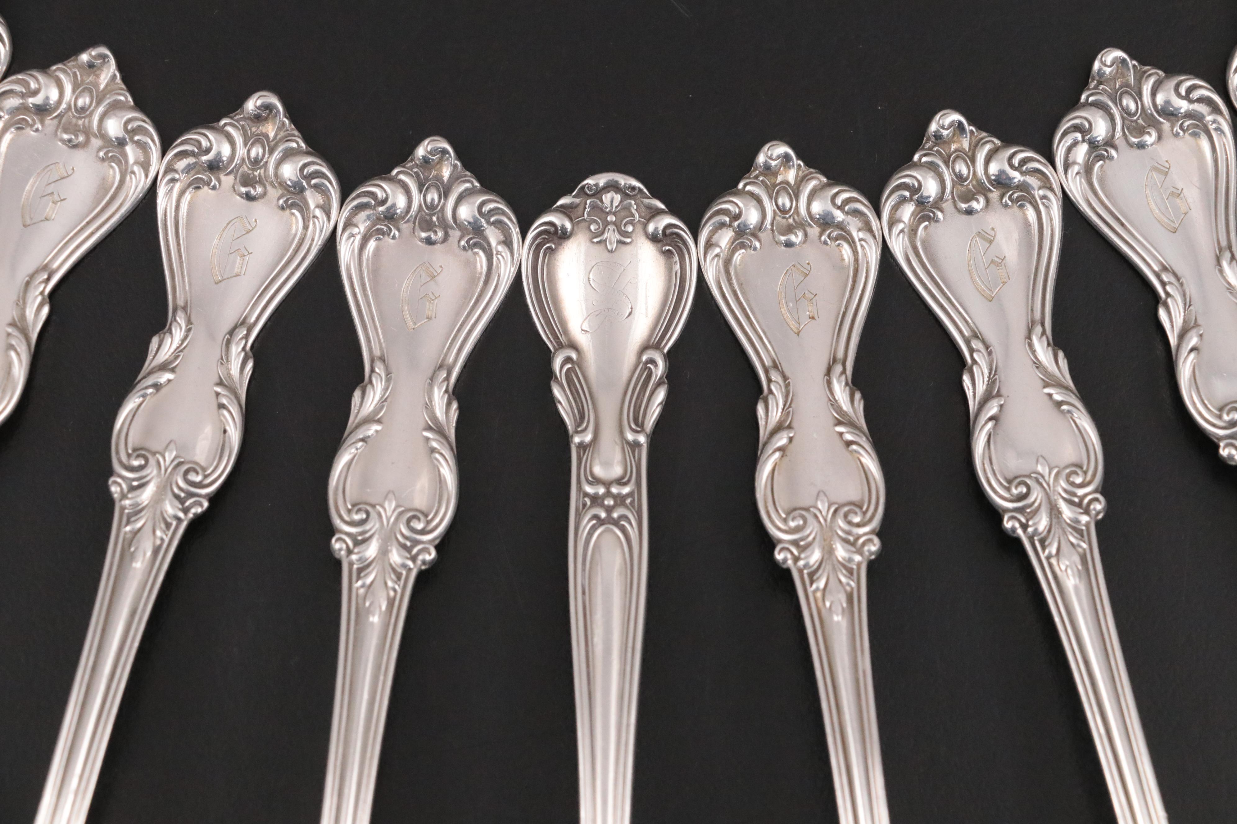 Reed & Barton "Marlborough" Sterling Silver Flatware, Early to Mid-20th Century