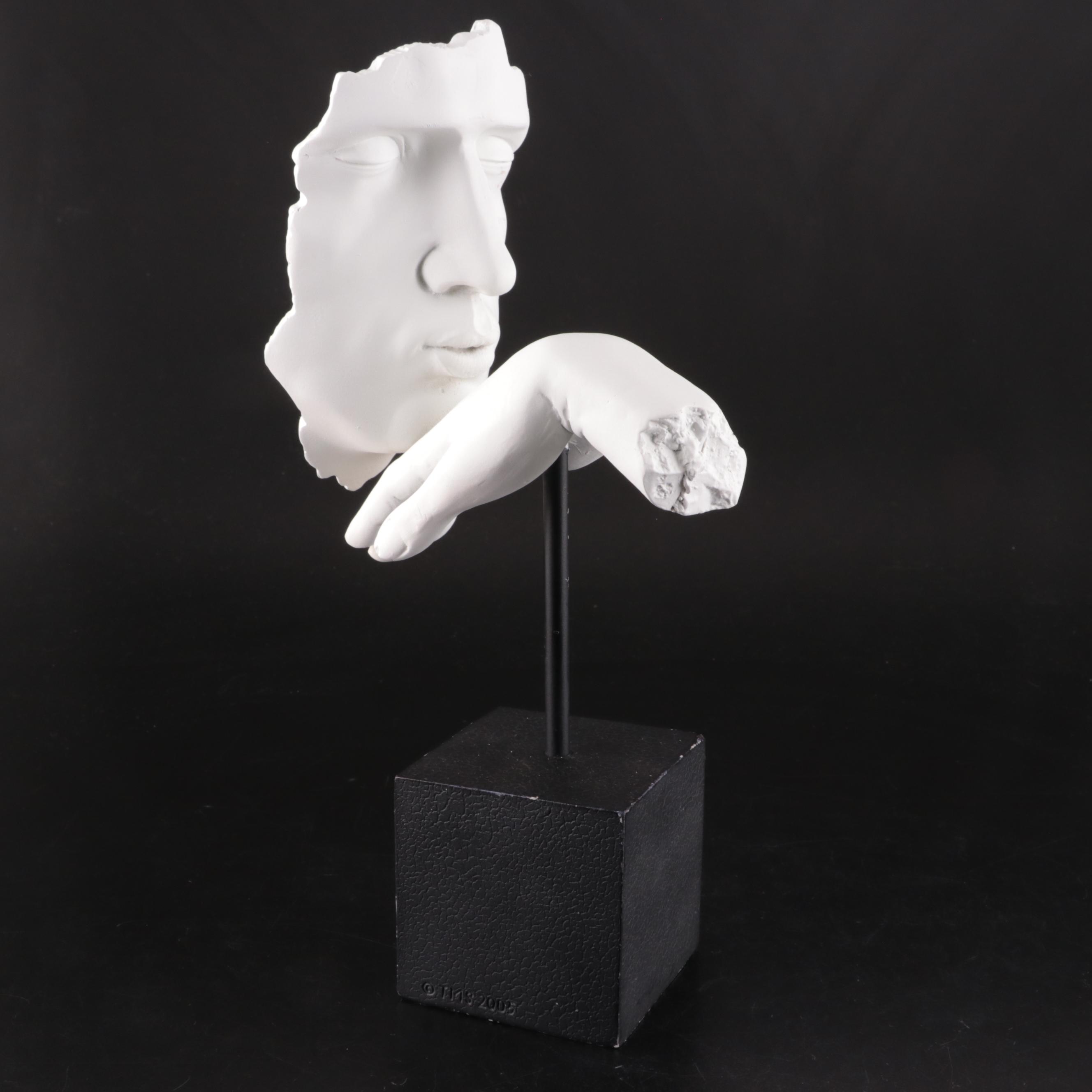 TMS Inc Vitruvian Collection Cast Resin Sculpture