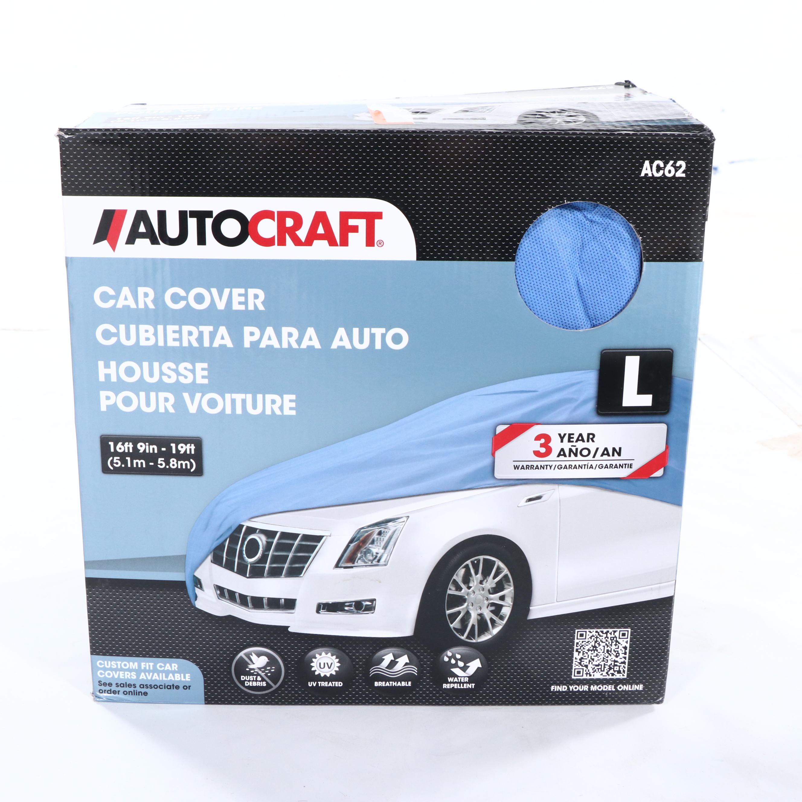 Autocraft Car Cover, Schumacher Battery Charger and Oreck Car Vacuums