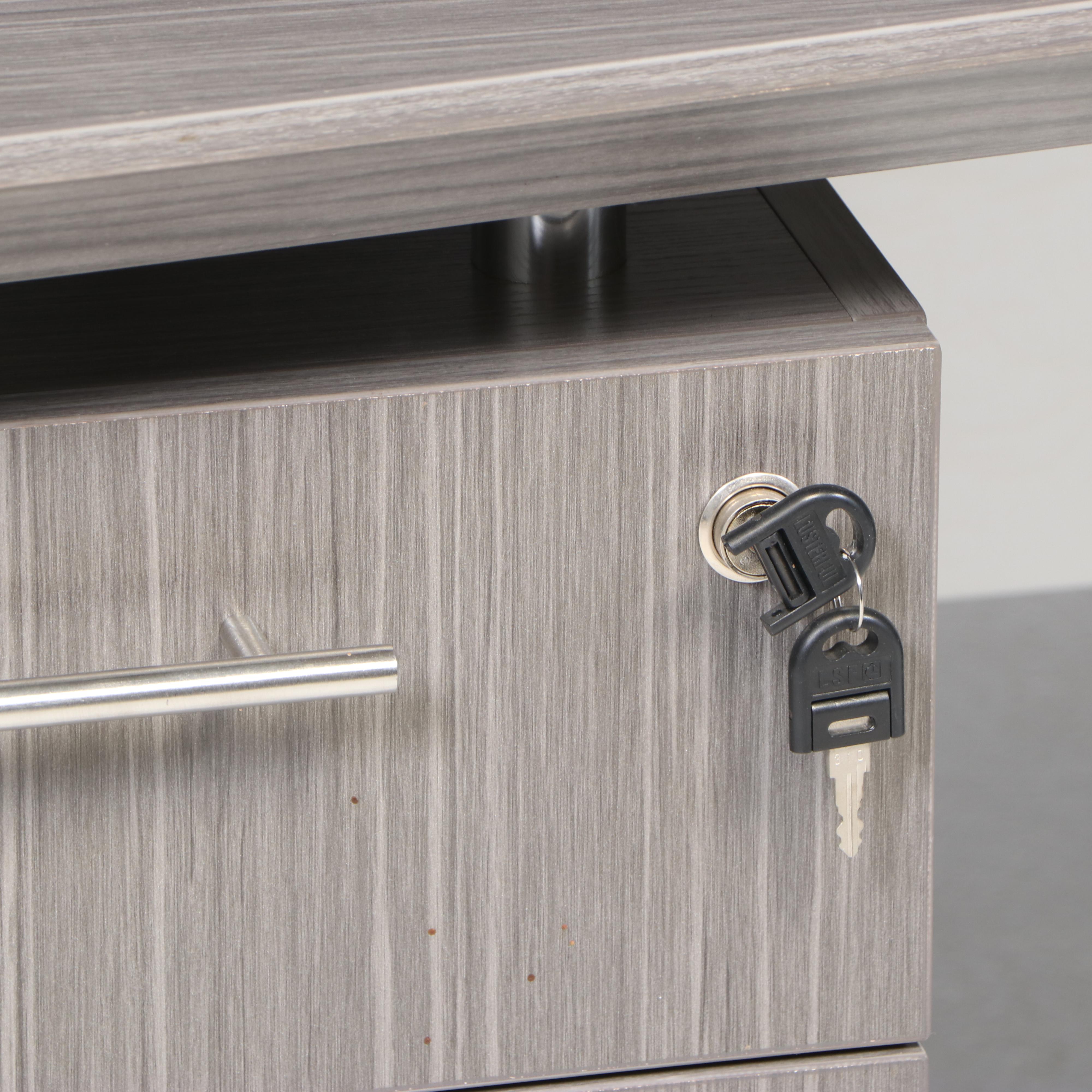 Real Office Contemporary Laminate Desk