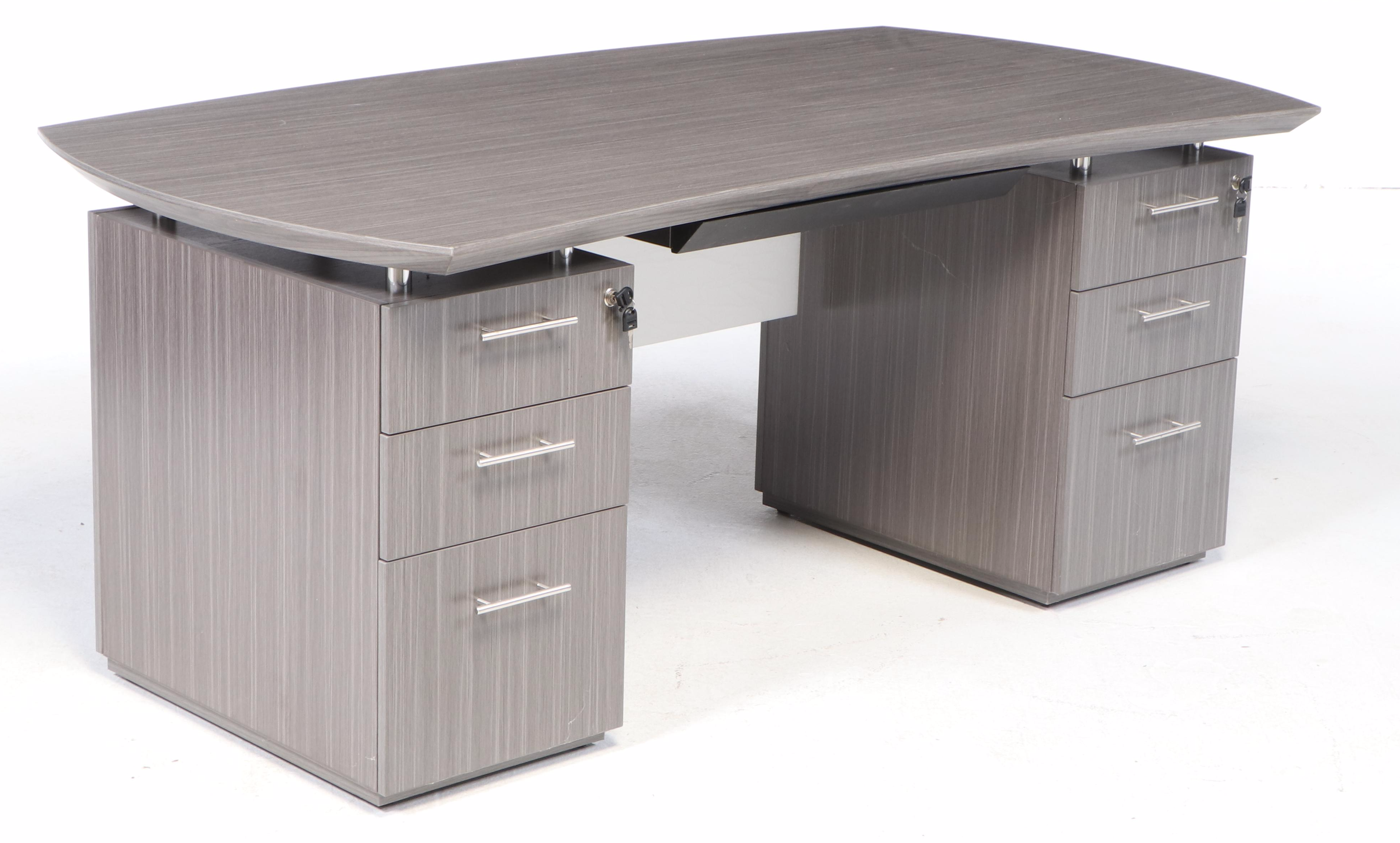 Real Office Contemporary Laminate Desk