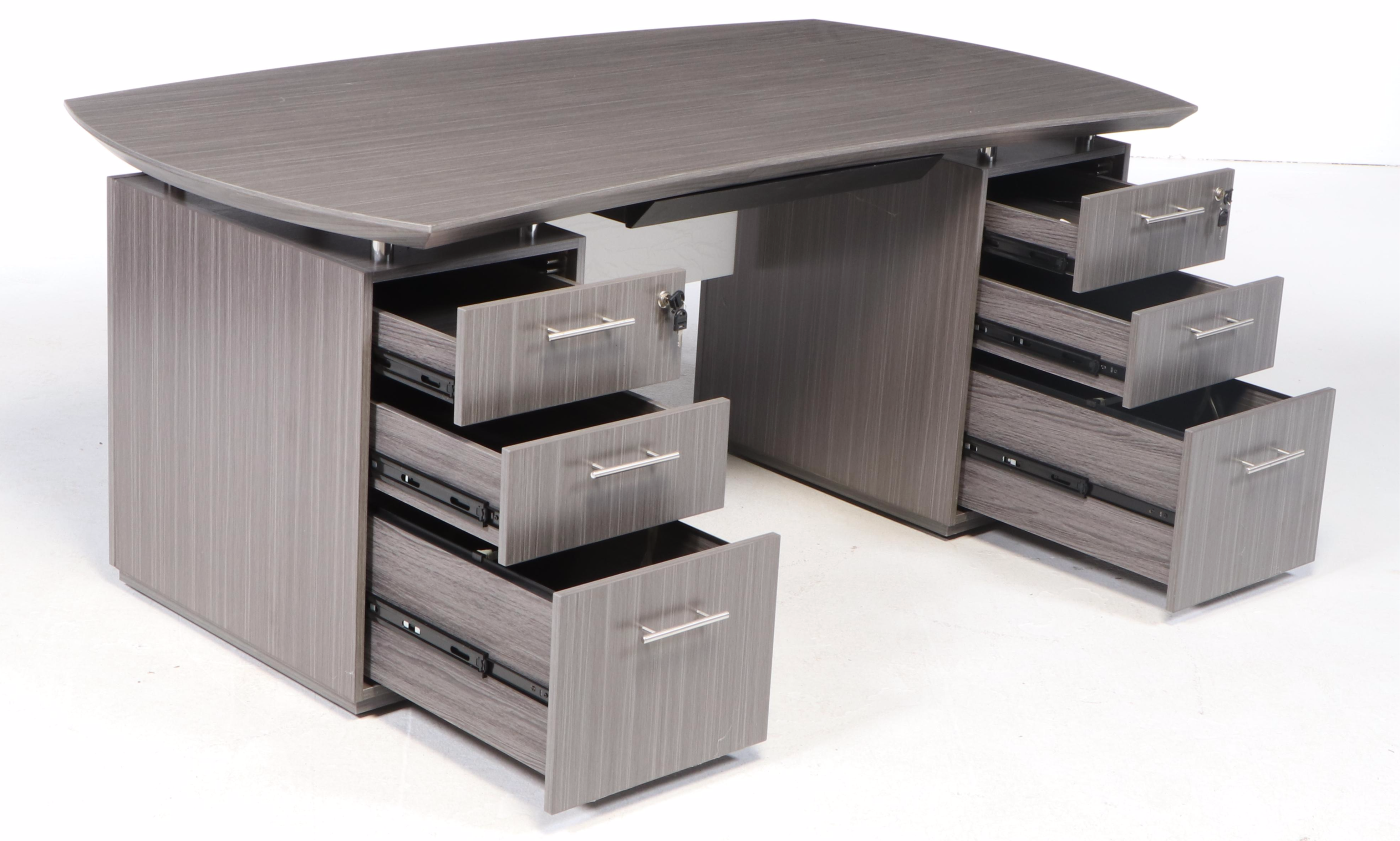 Real Office Contemporary Laminate Desk