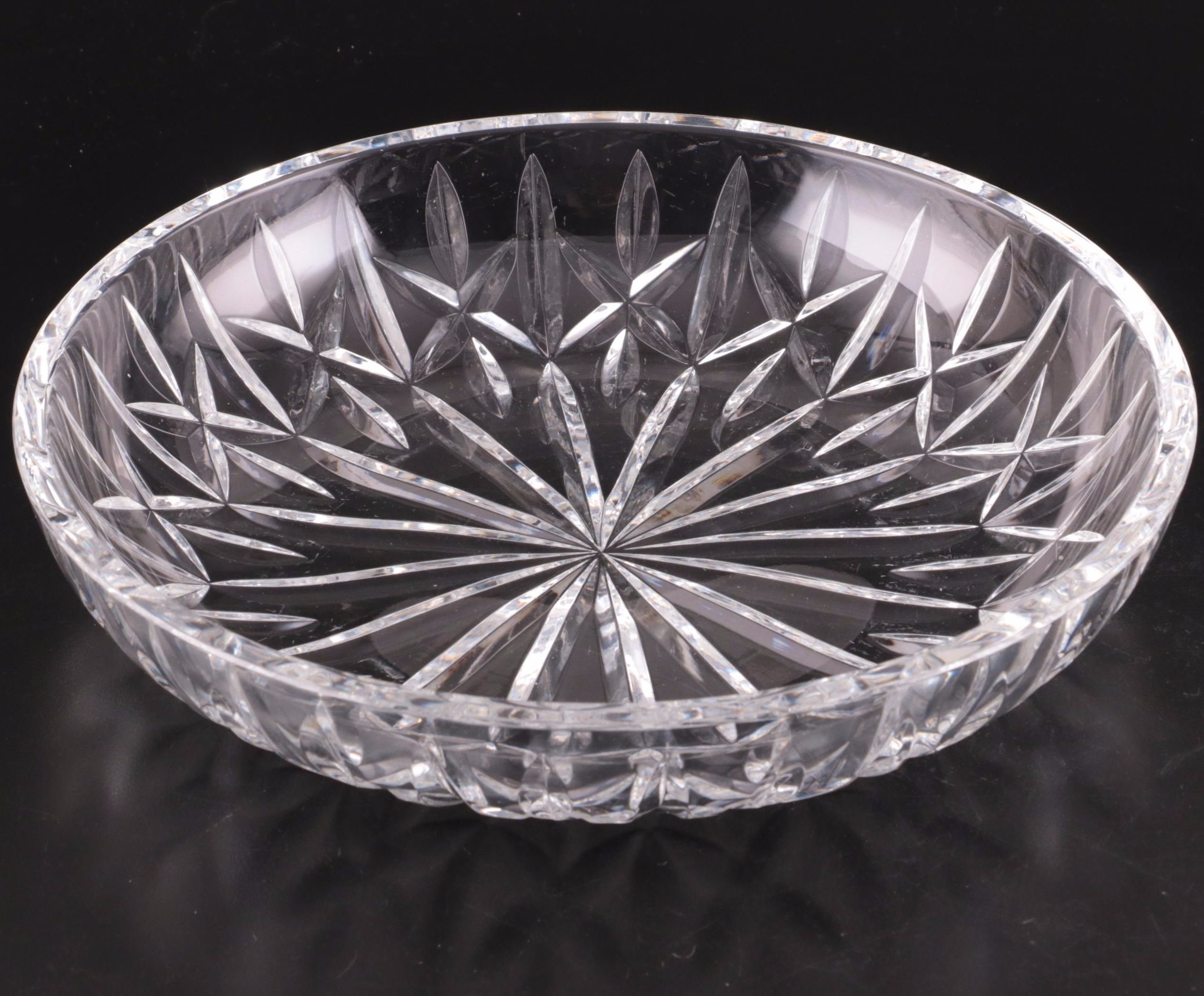 Waterford "Lismore" Bud Vase, Ice Bucket and Other Crystal Décor