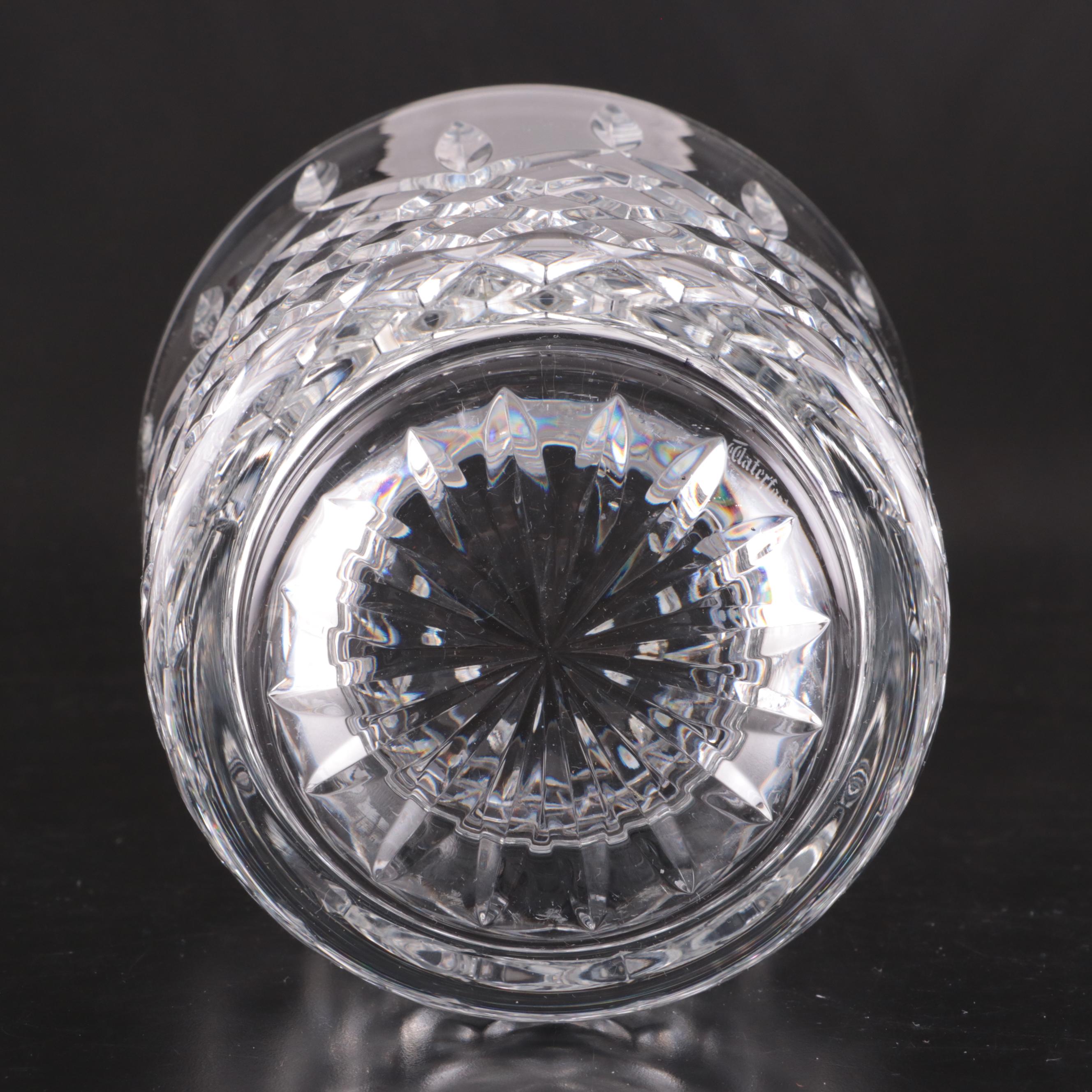 Waterford "Lismore" Bud Vase, Ice Bucket and Other Crystal Décor