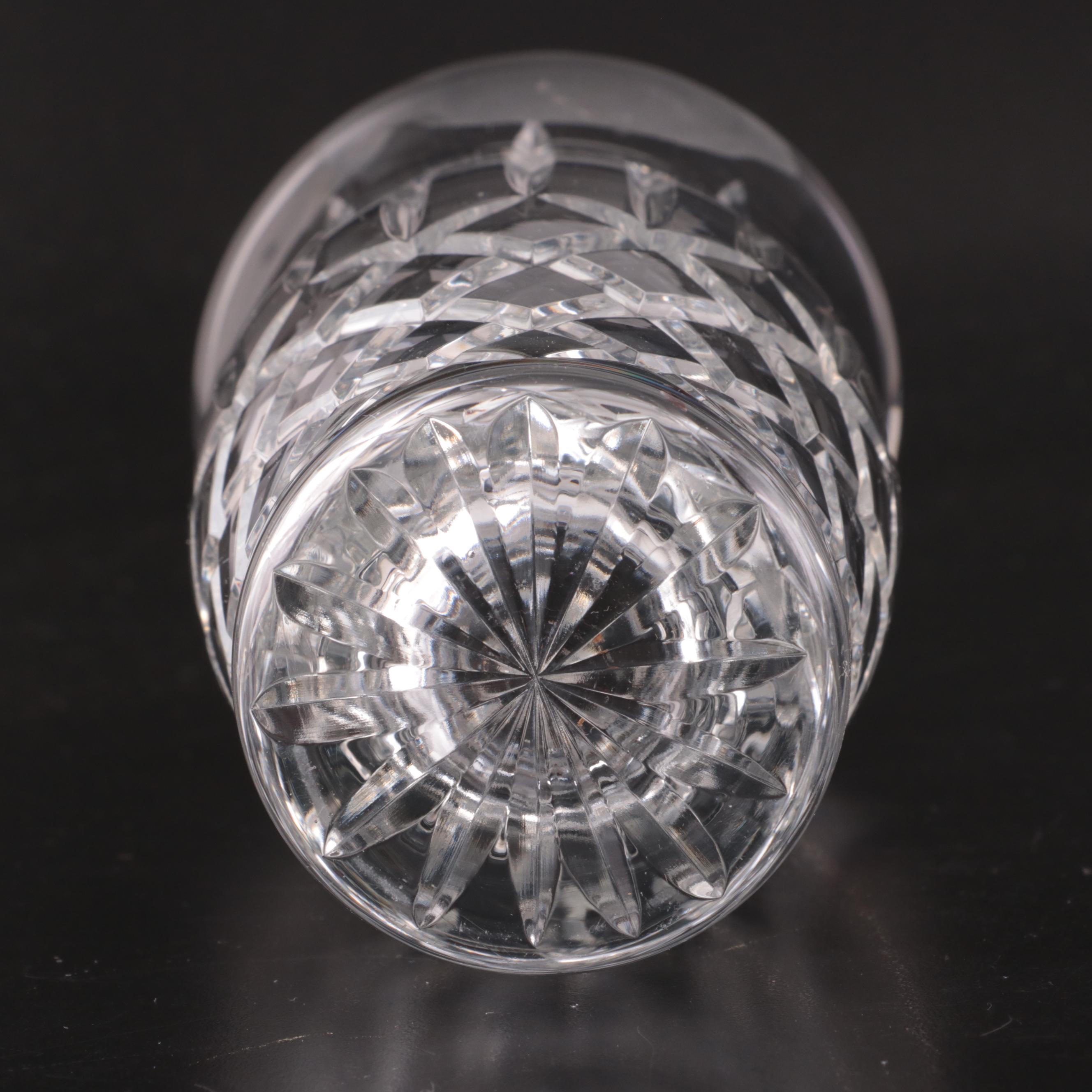 Waterford "Lismore" Bud Vase, Ice Bucket and Other Crystal Décor