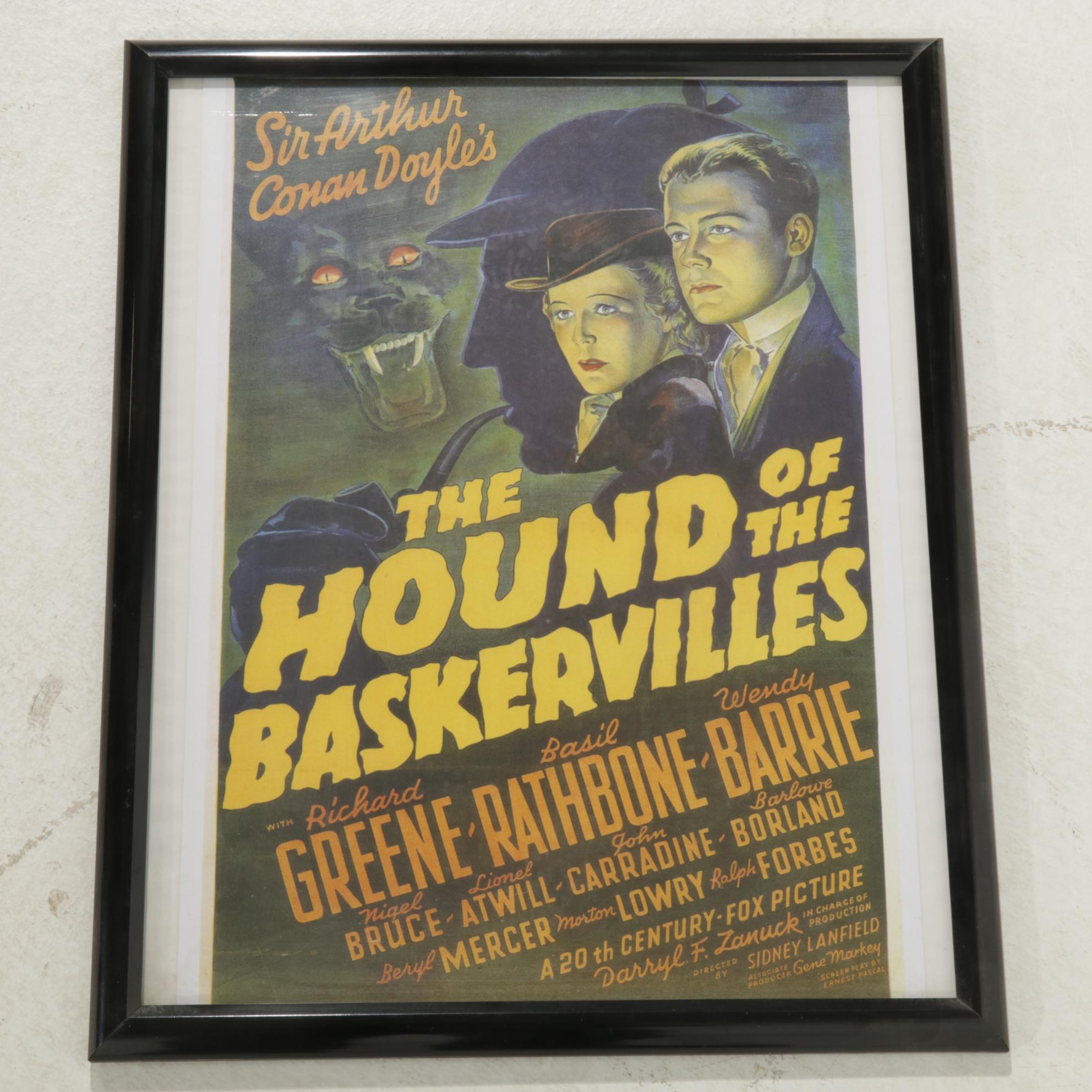 Reproduction Horror, Sci-Fi and Film Noir Framed Movie Posters