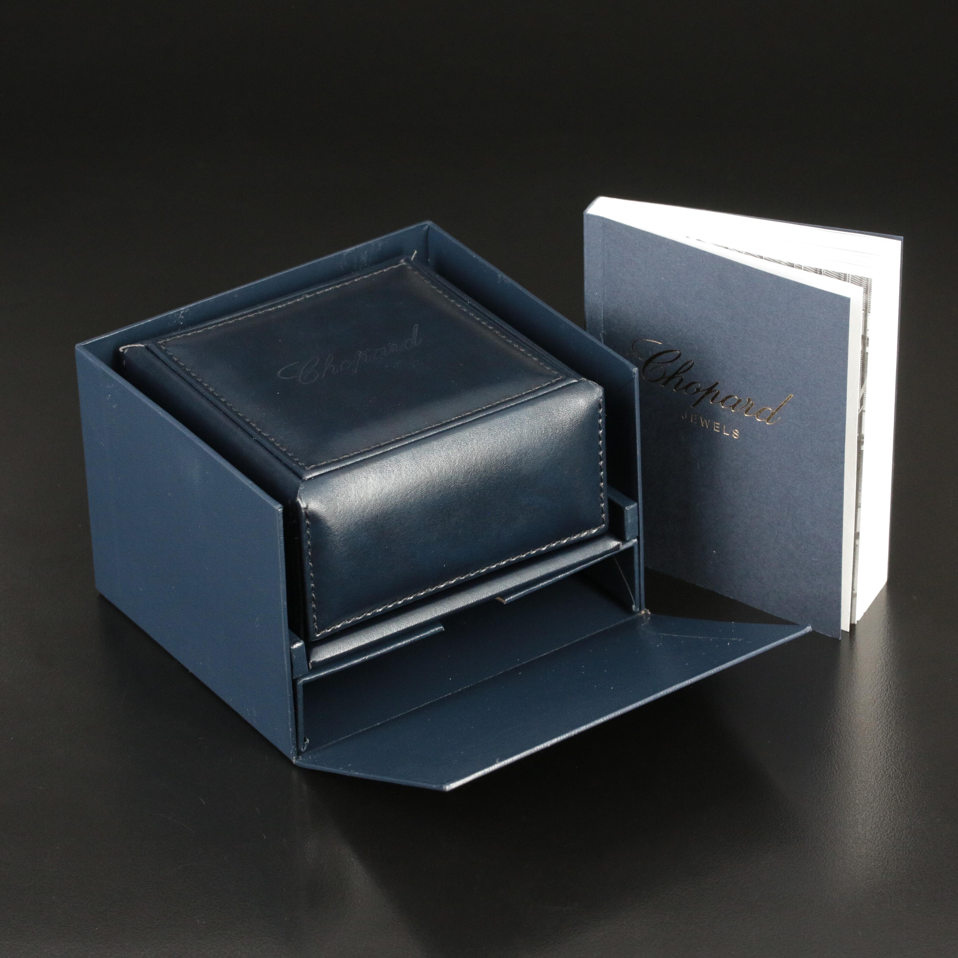 Chopard 'Ice Cube' 18K Band Ring with Diamond Accent