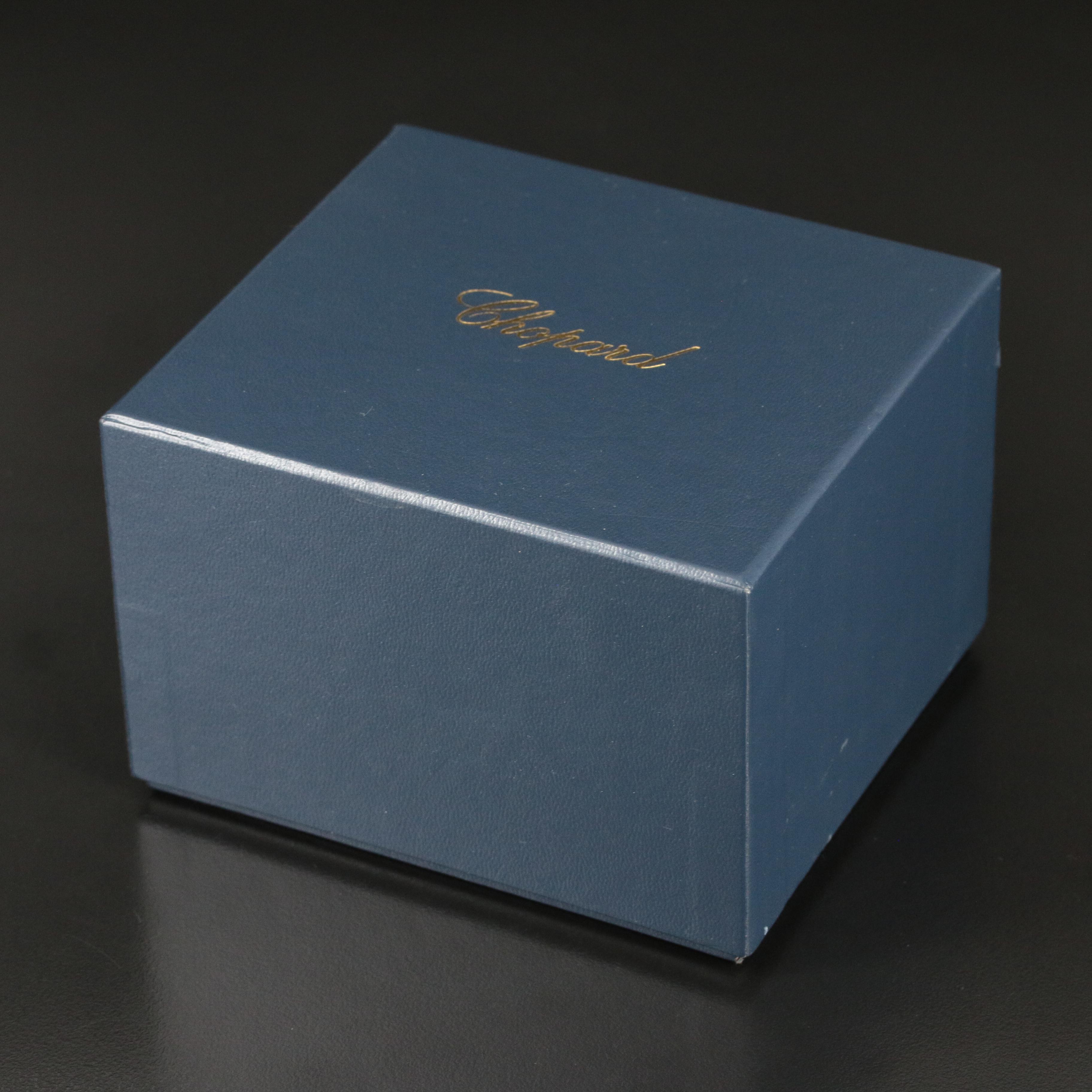 Chopard 'Ice Cube' 18K Band Ring with Diamond Accent