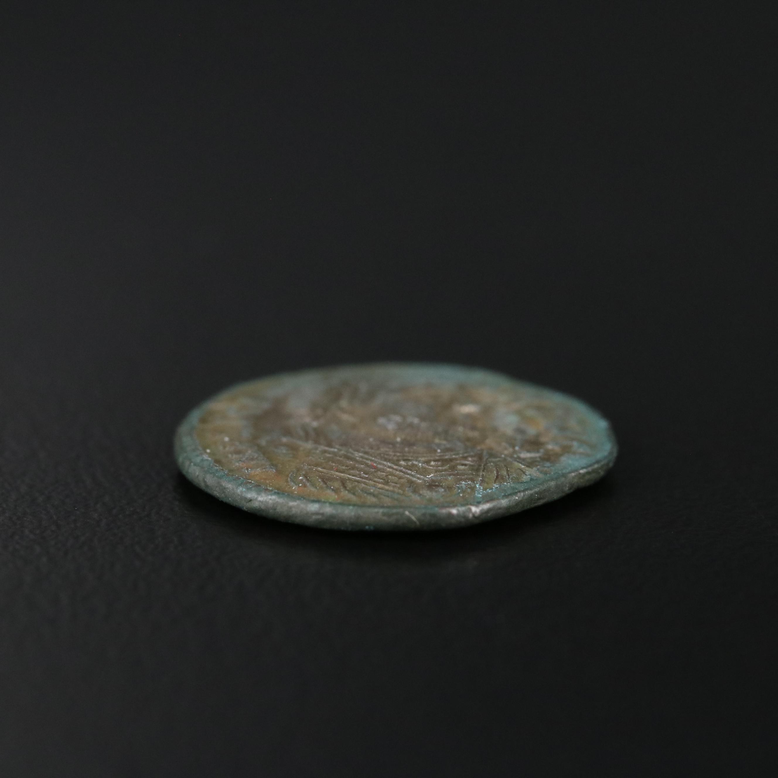 Ancient Roman Imperial Follis Coin of Licinius I, ca. 308 A.D.