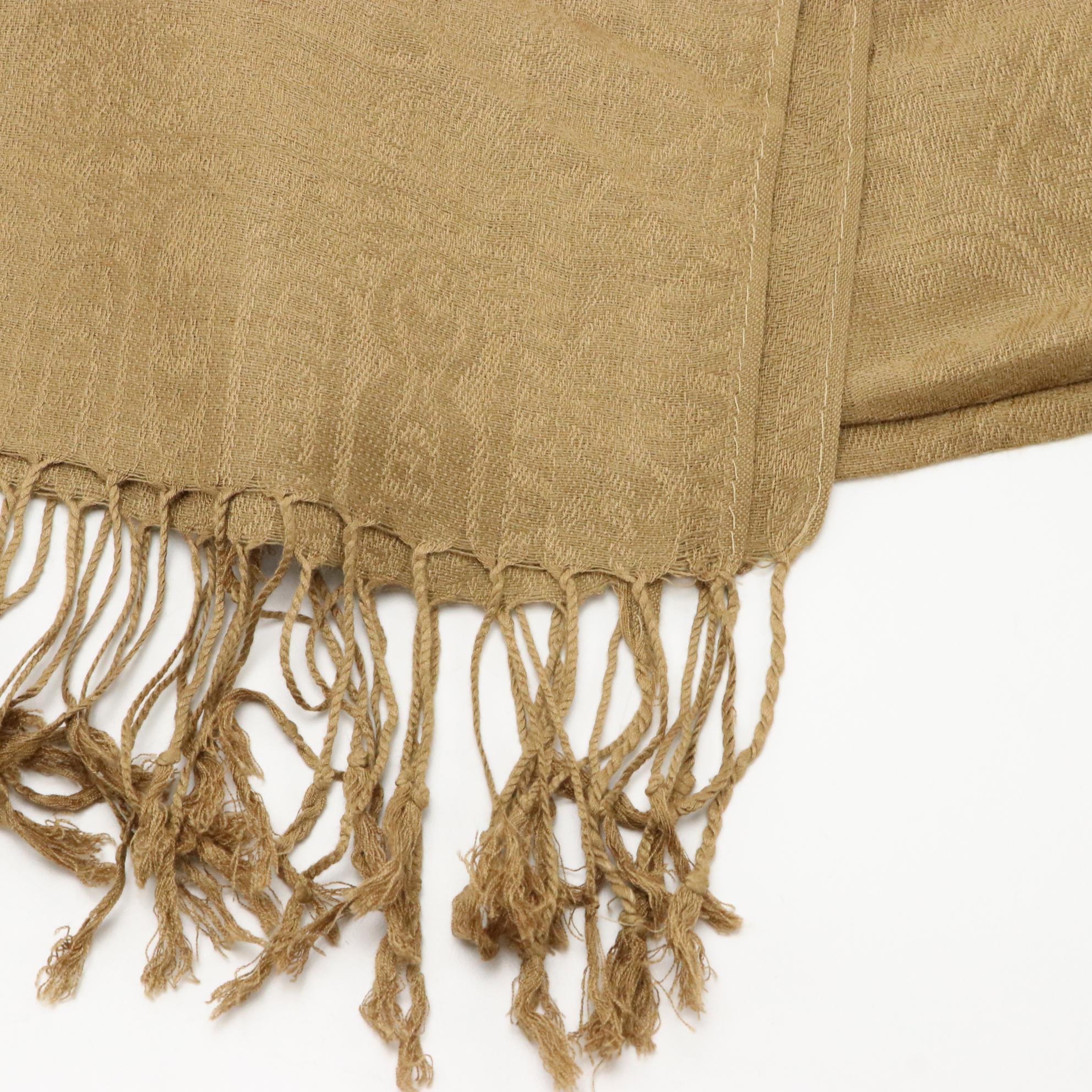 Pashmina Cashmere/Silk and Other Fringe Shawls Including Embroidery