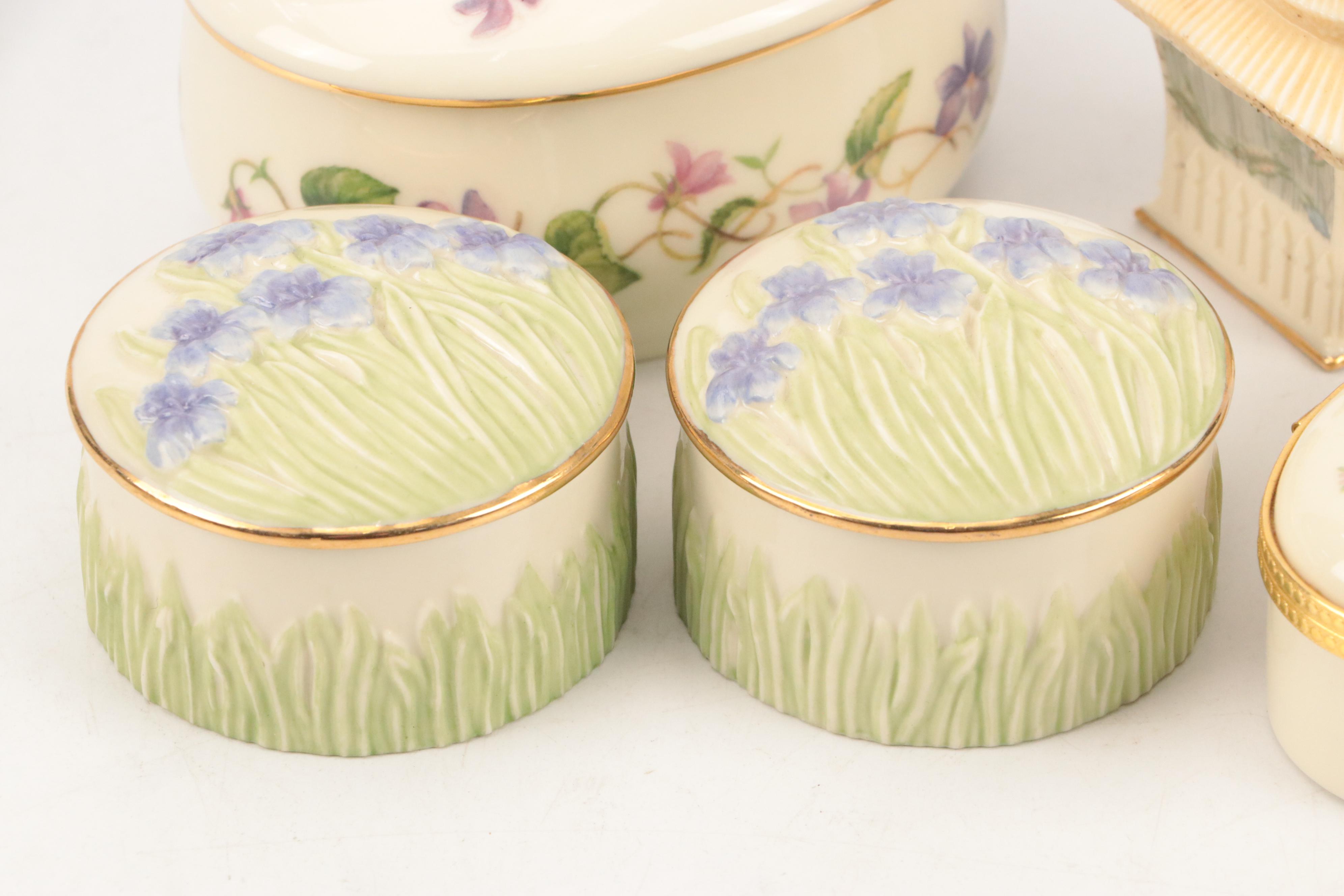 Lenox with Other Porcelain and Bone China Boxes