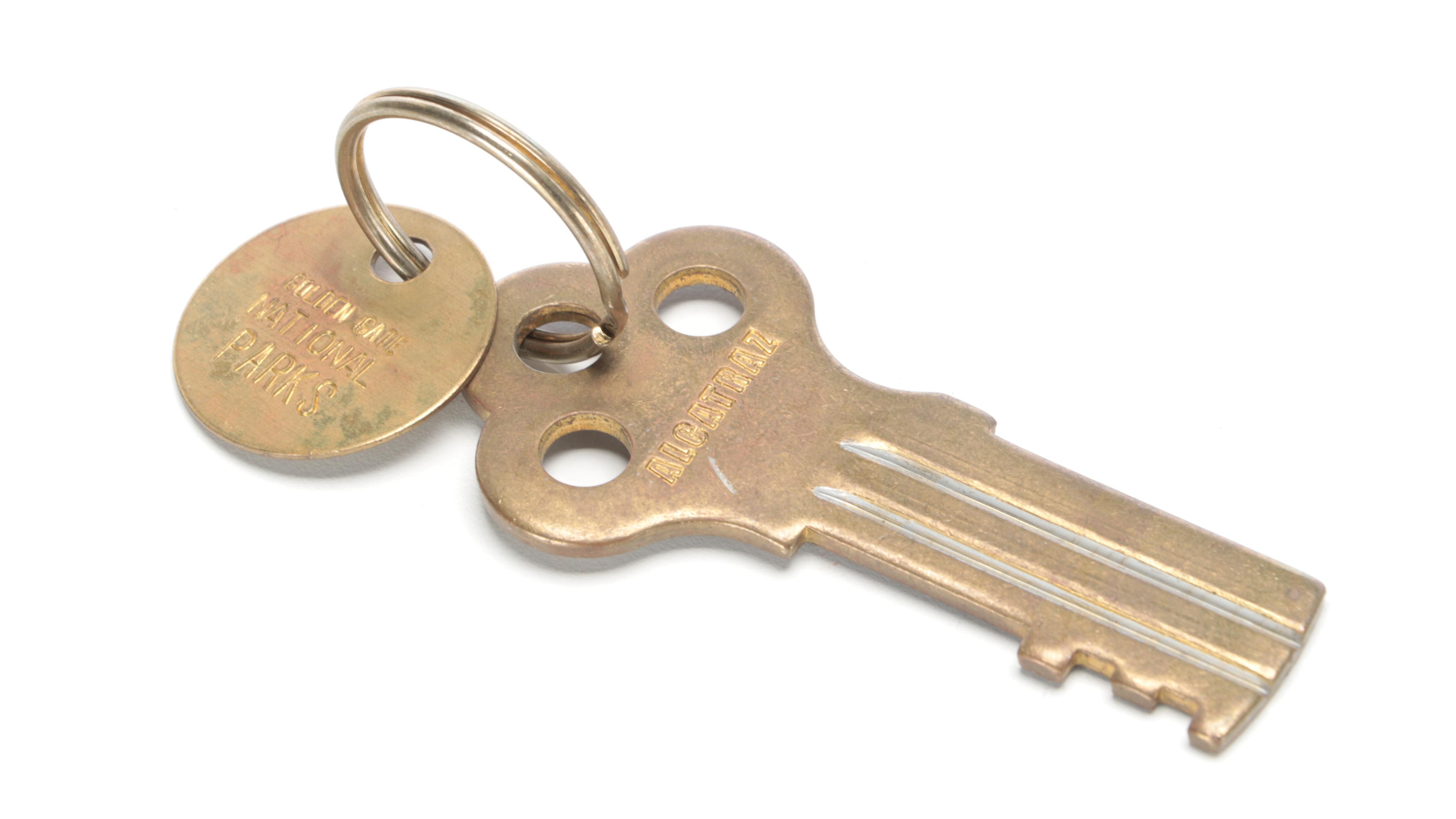 Skeleton Key, Golden Gate National Park Key and Other Brass Keys