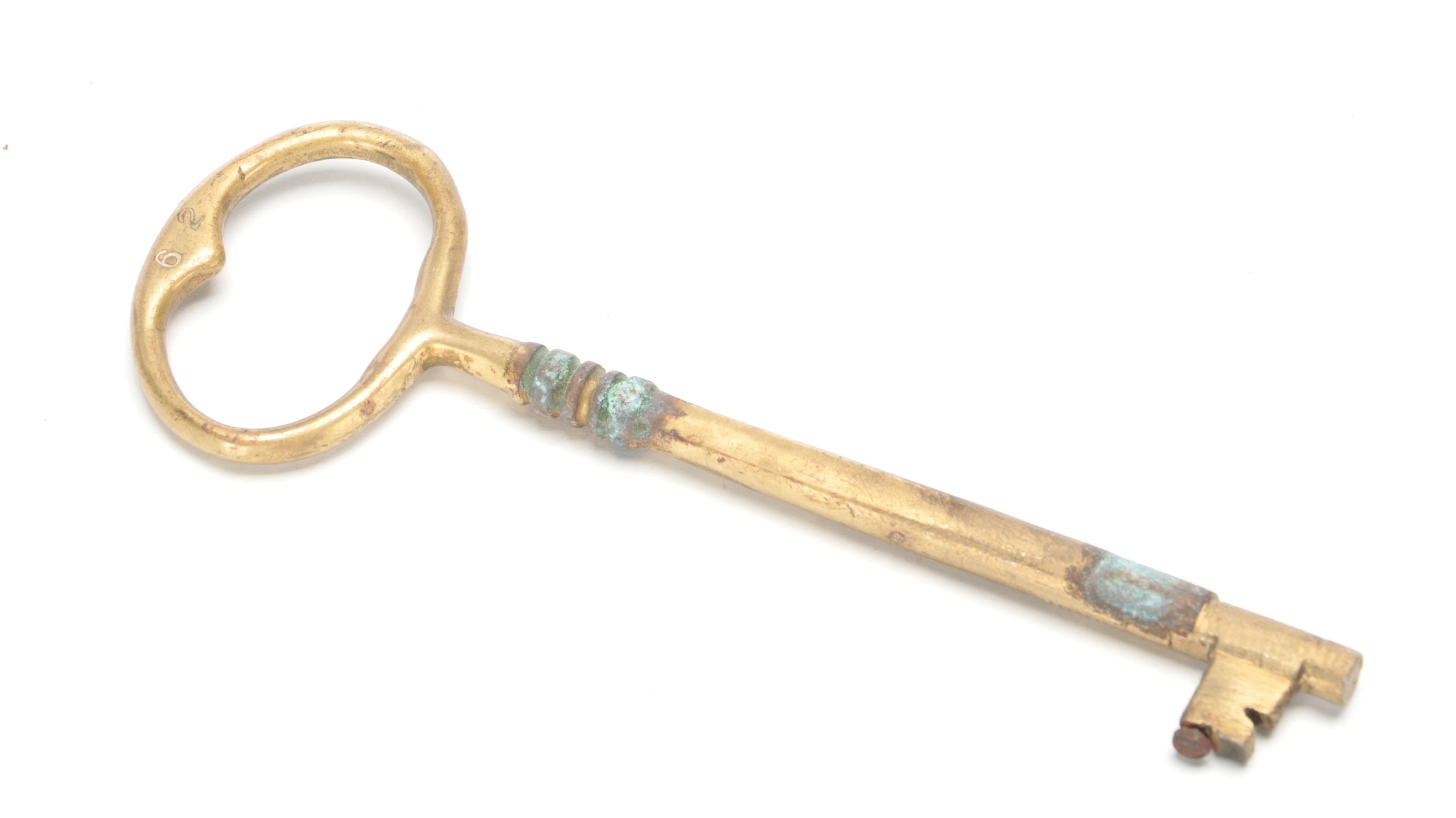 Skeleton Key, Golden Gate National Park Key and Other Brass Keys