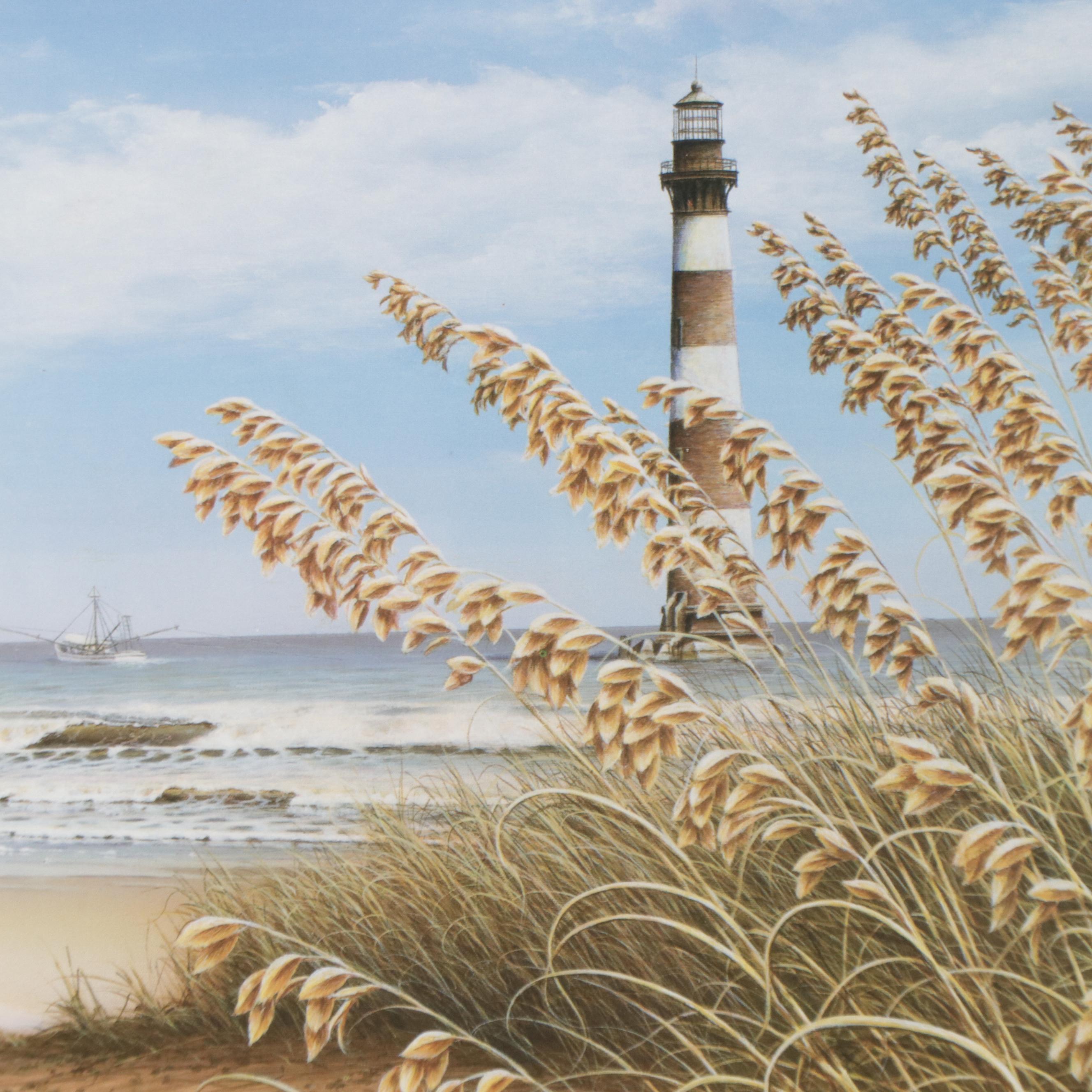 Offset Lithograph After Jim Booth "Evening Tide"