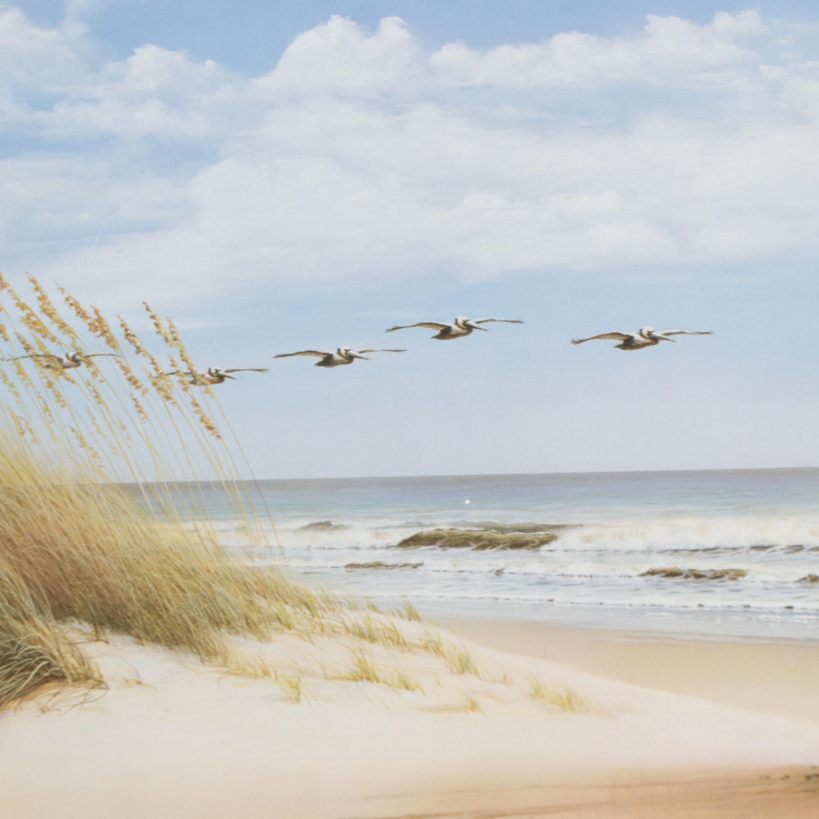 Offset Lithograph After Jim Booth "Evening Tide"