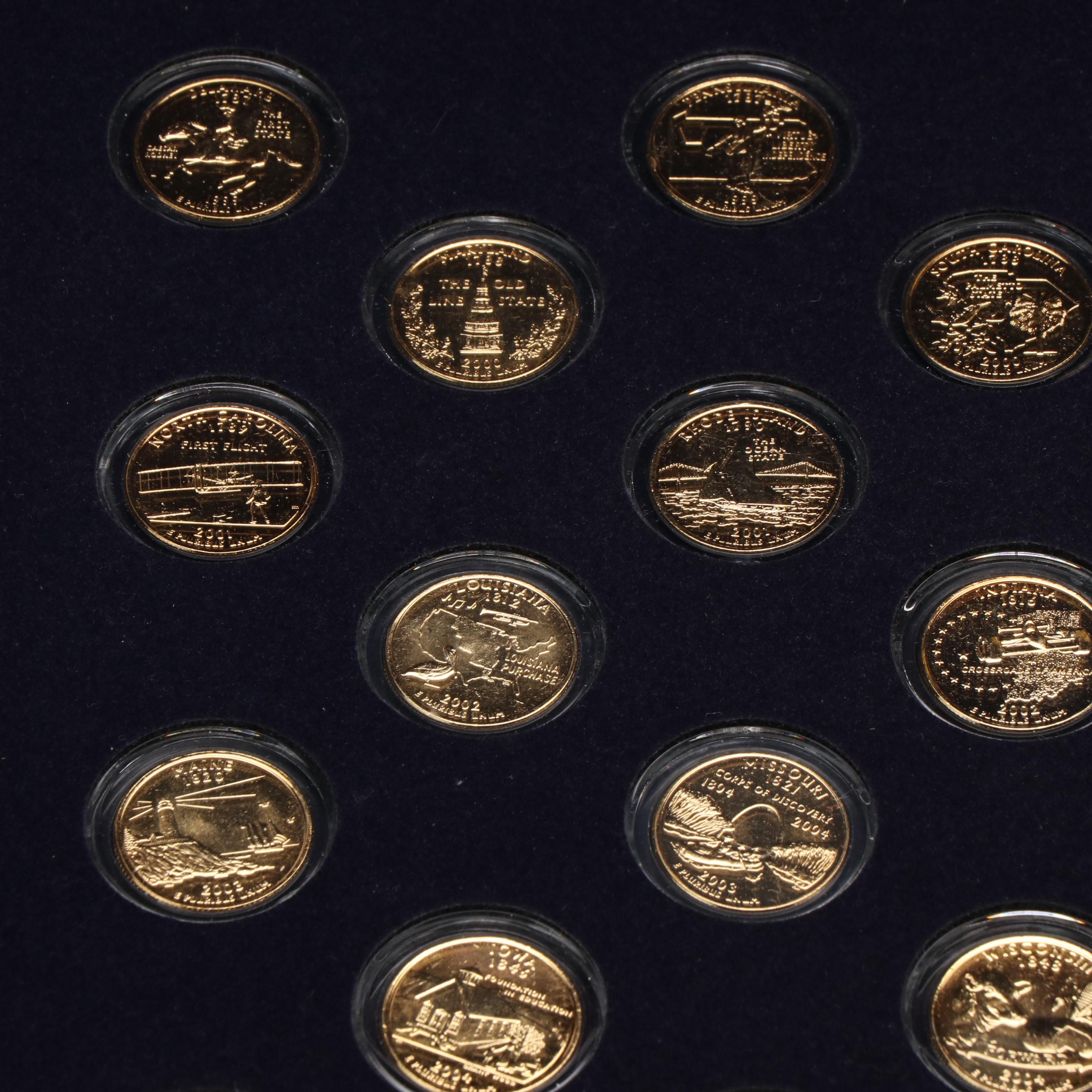 Three Complete State Quarter Collections 1999-2008