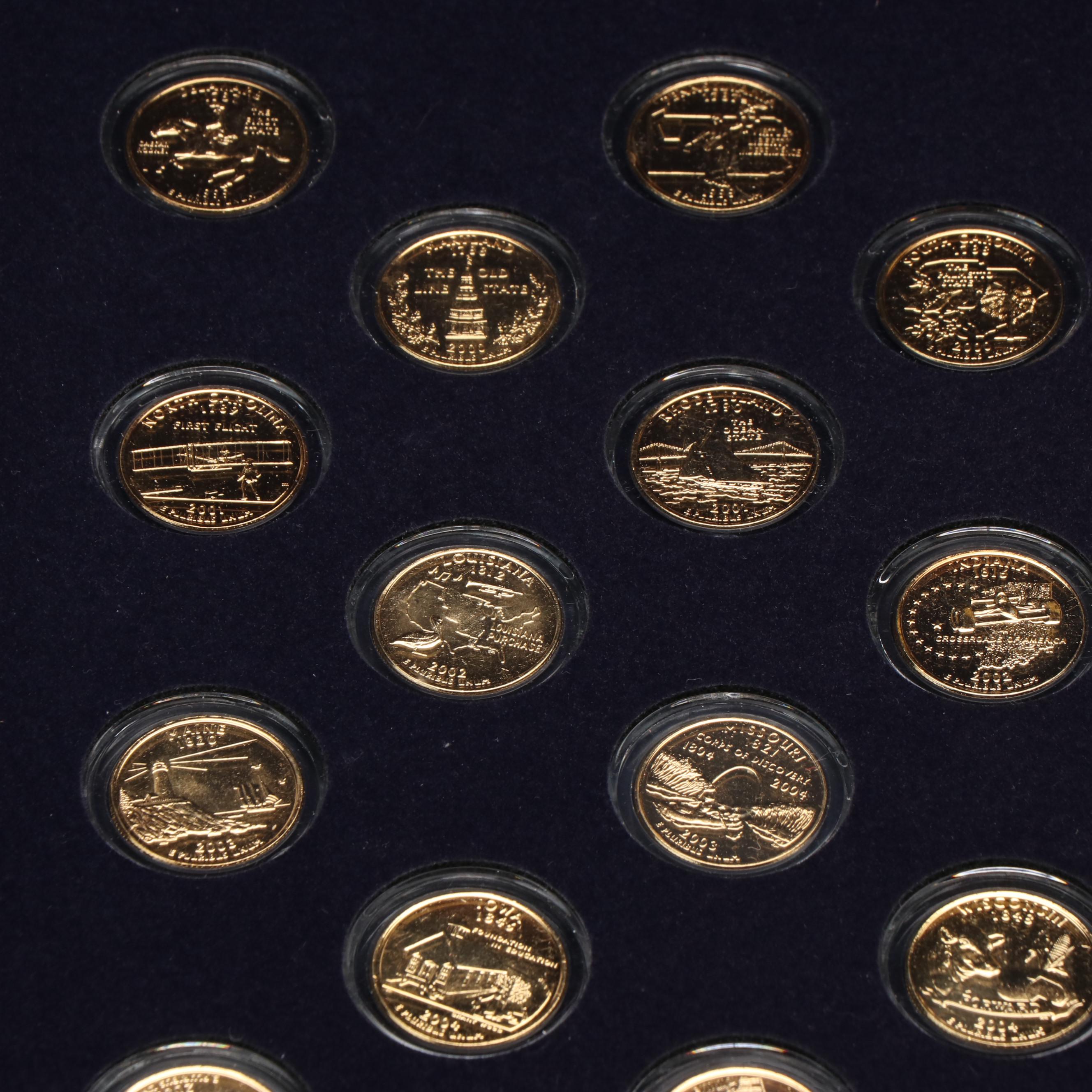 Three Complete State Quarter Collections 1999-2008