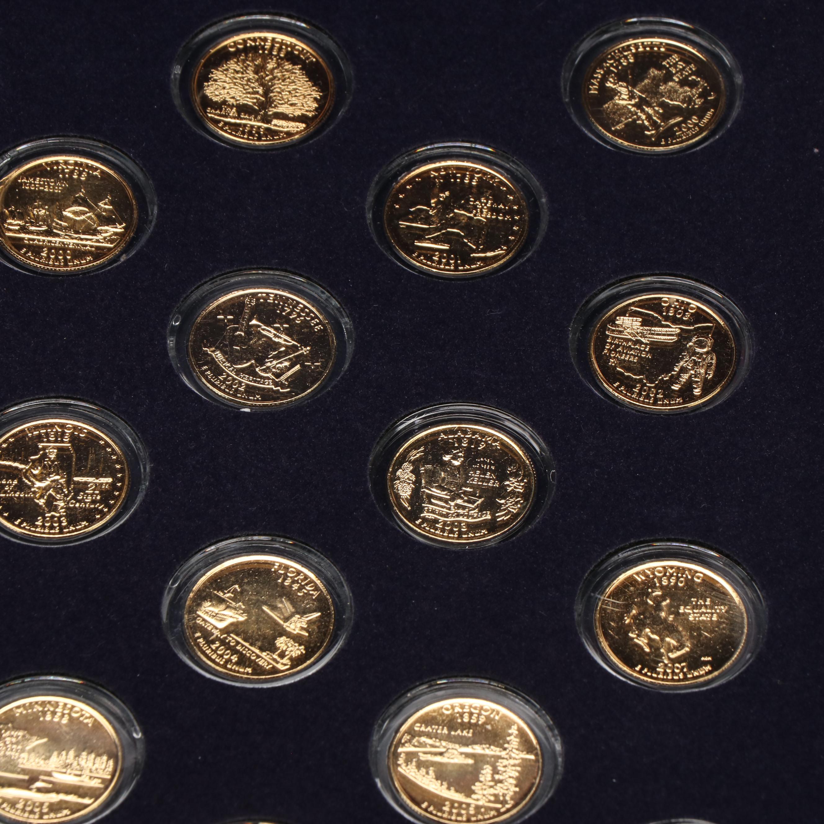 Three Complete State Quarter Collections 1999-2008