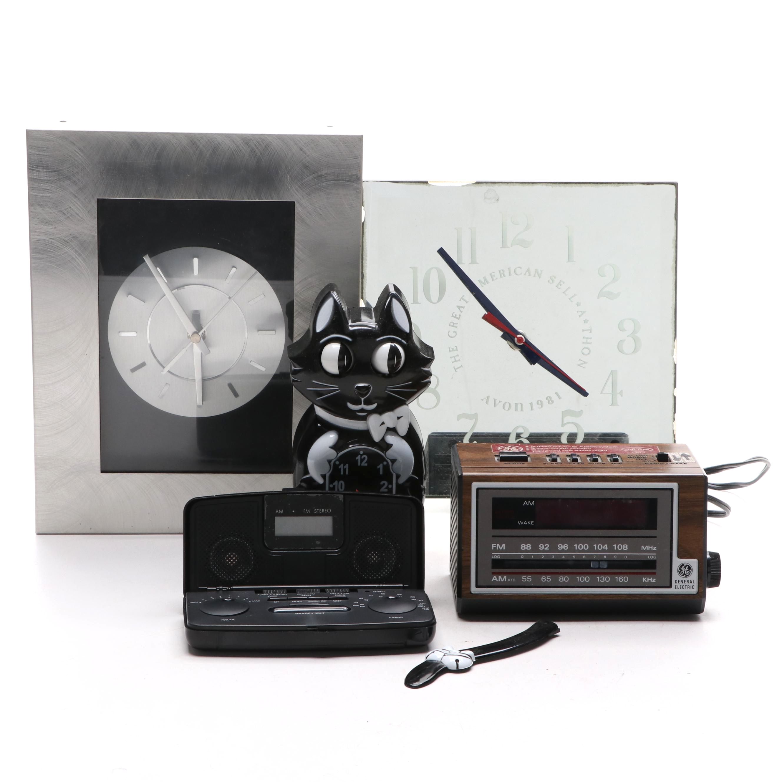Kit Kat and Other Desk and Wall Clocks