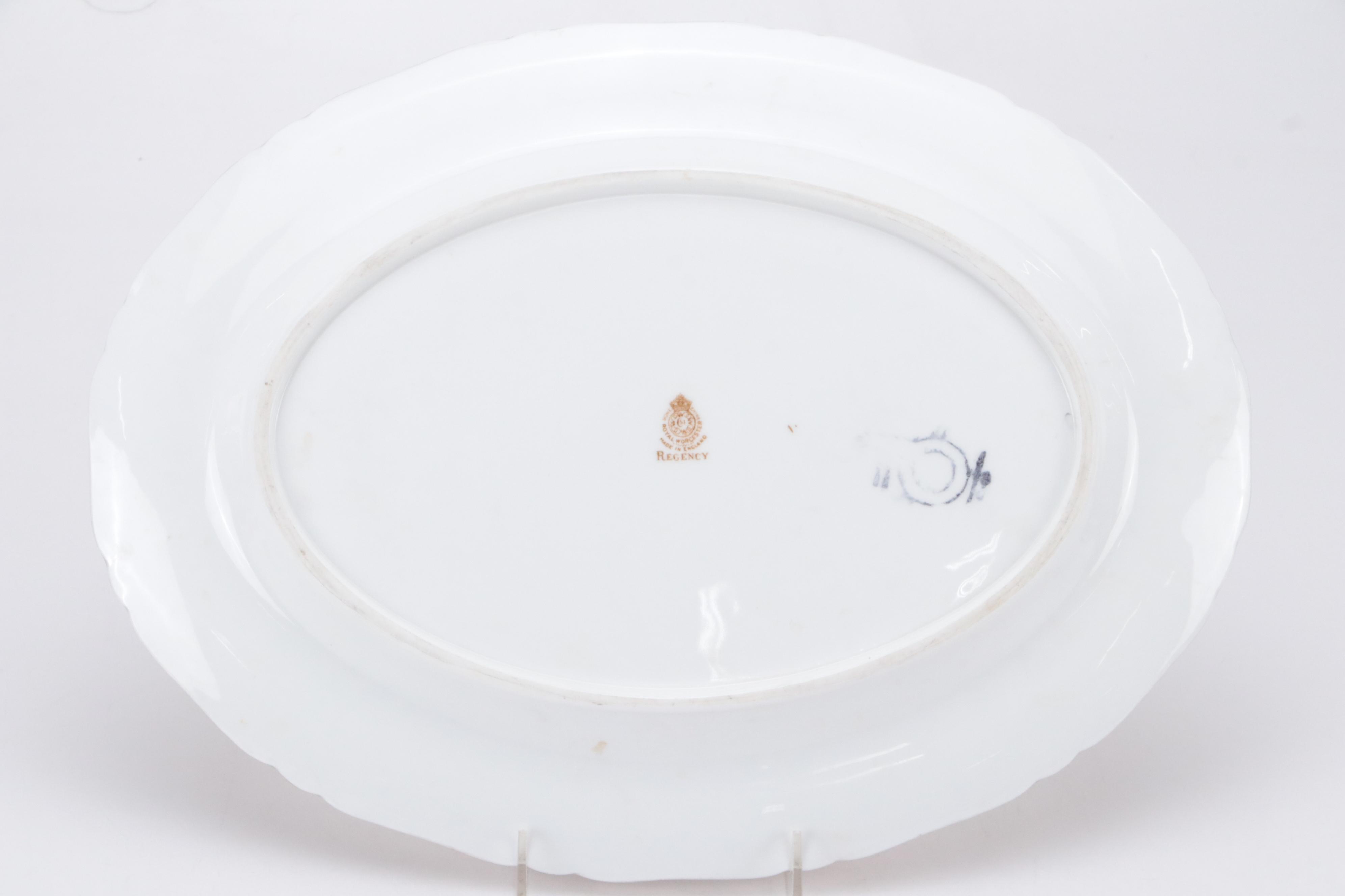 Royal Worcester "Regency Ruby" Bone China Dinnerware