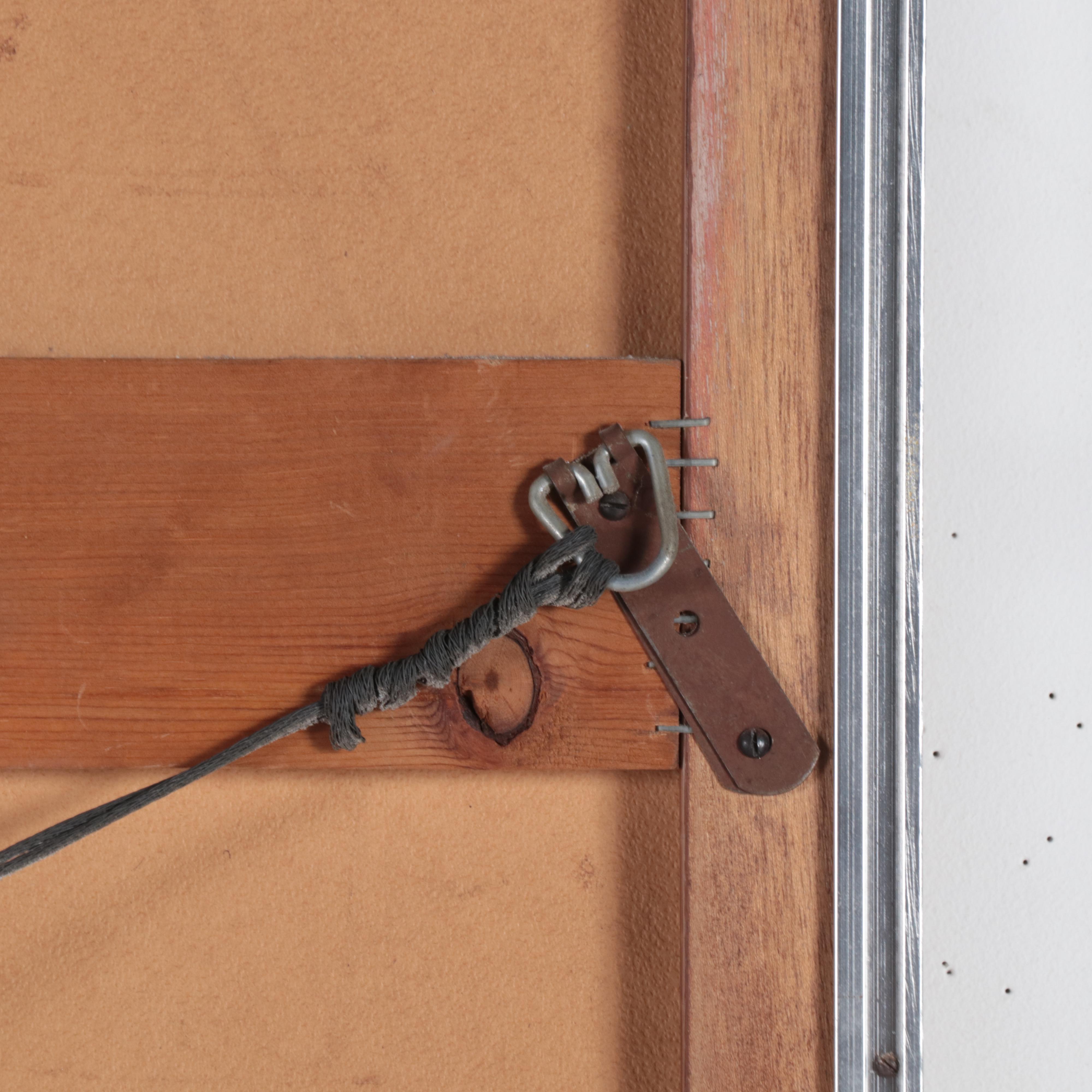 Leonard Baskin Large-Scale Woodcut "Everyman," Circa 1959