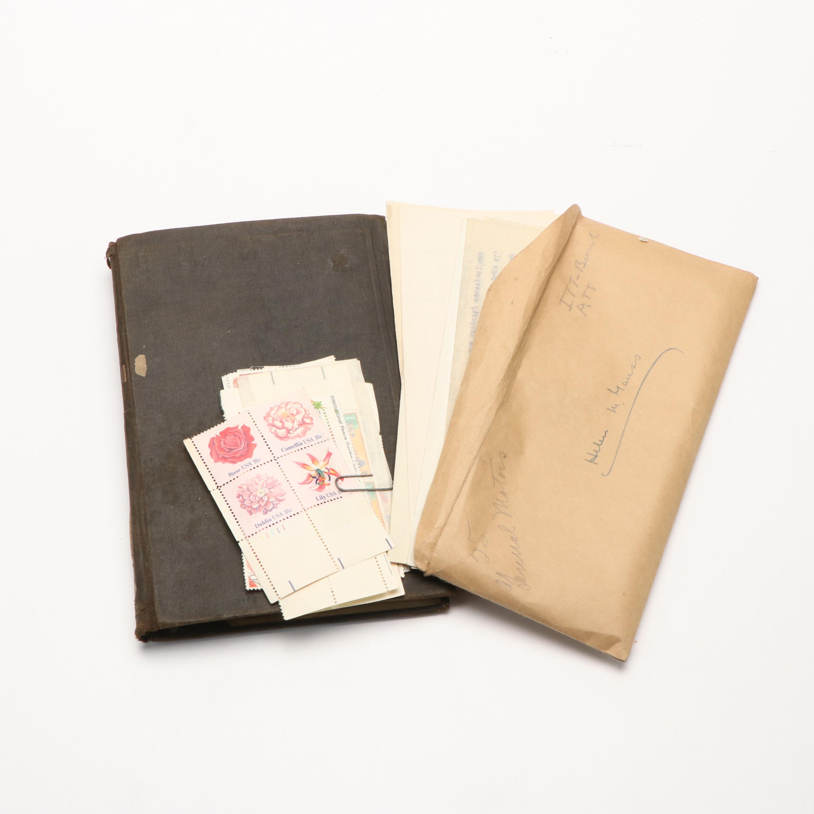 Assortment of U.S. Postage Stamps