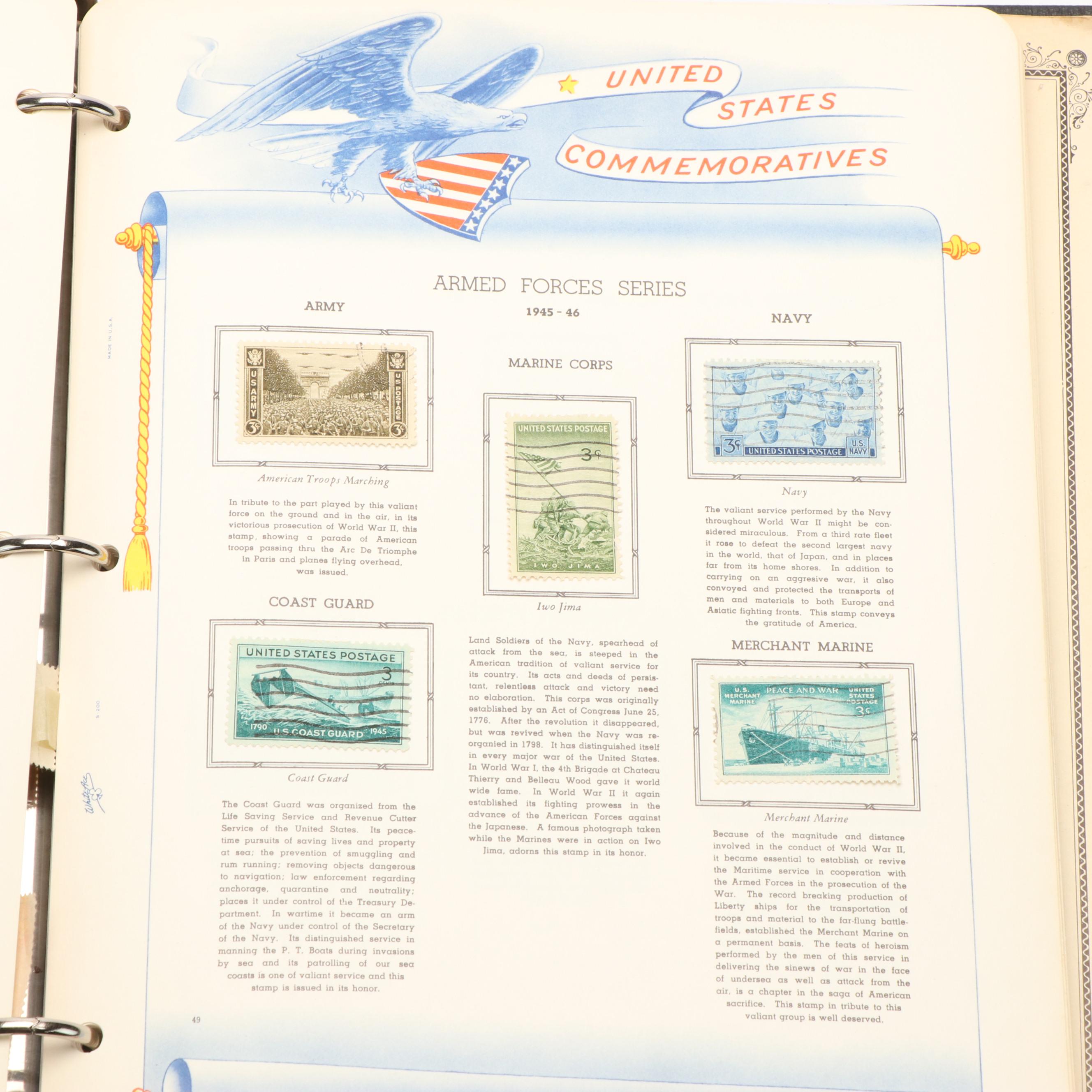 Assortment of U.S. Postage Stamps