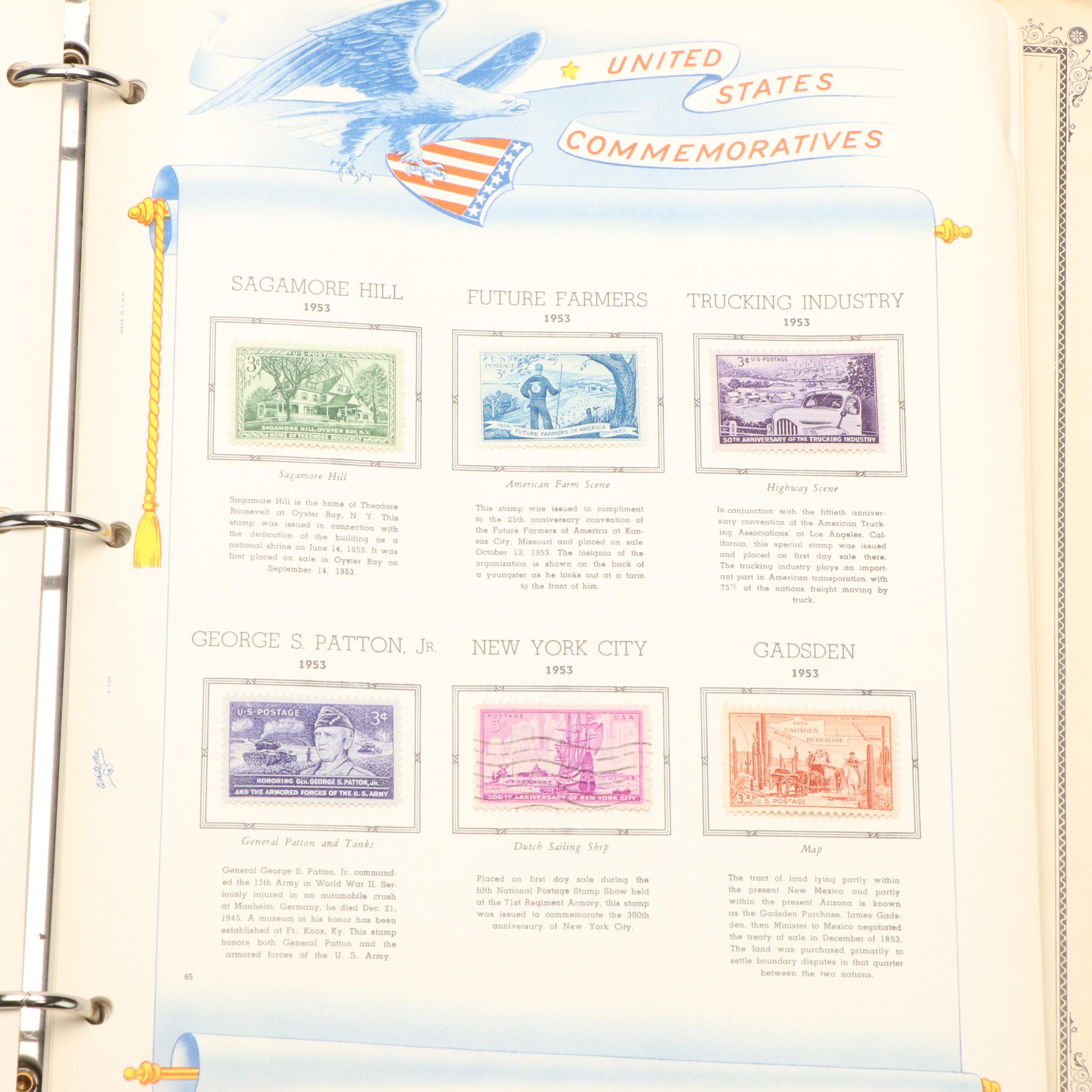 Assortment of U.S. Postage Stamps