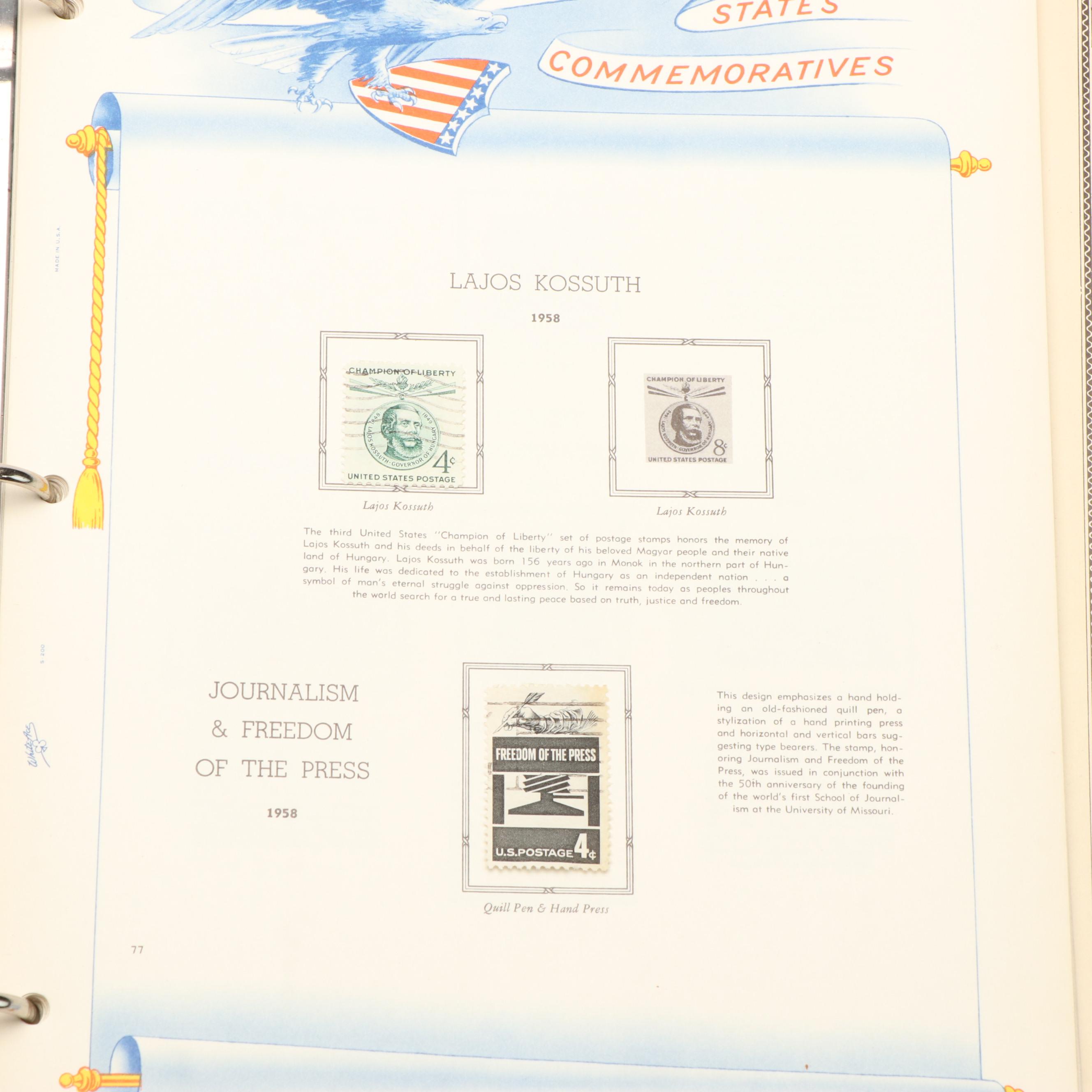 Assortment of U.S. Postage Stamps