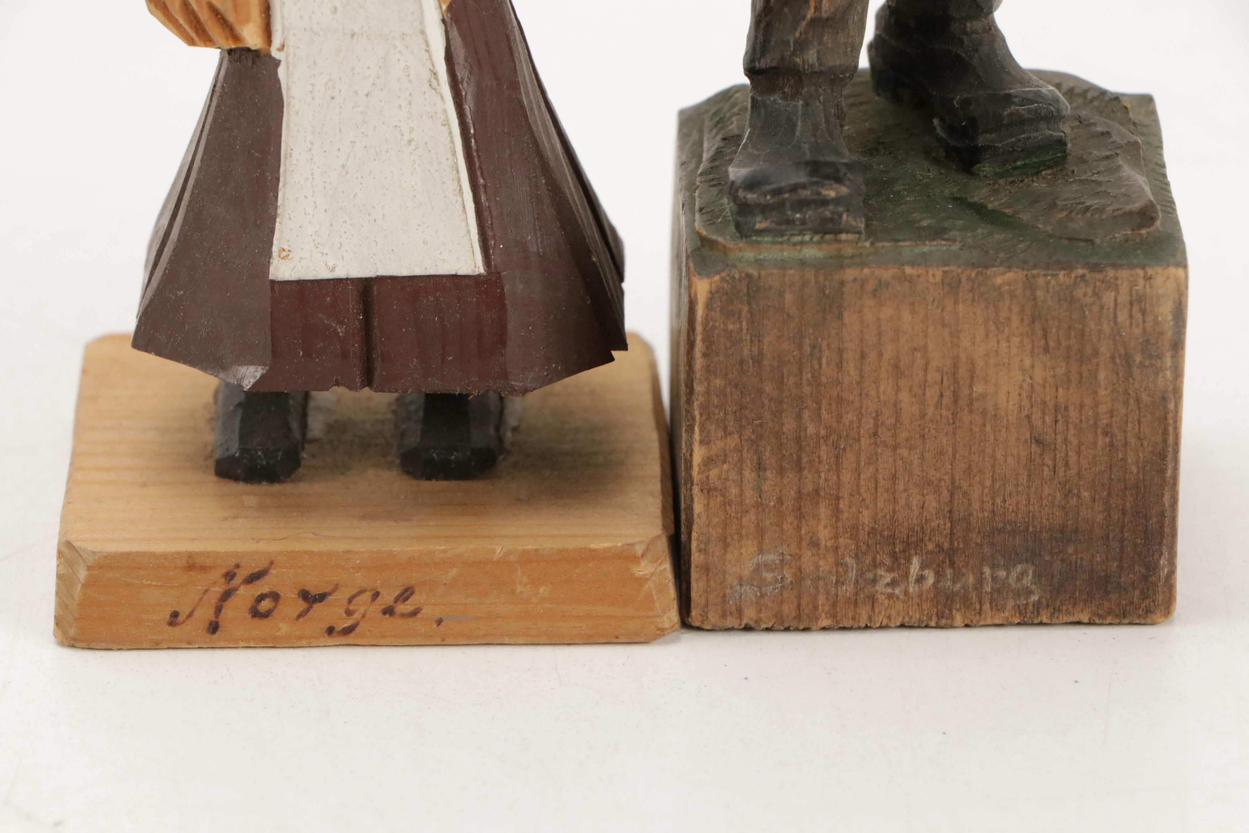 Japanese Kokeshi Doll, Southeast Asian Marionette, and More Collectibles