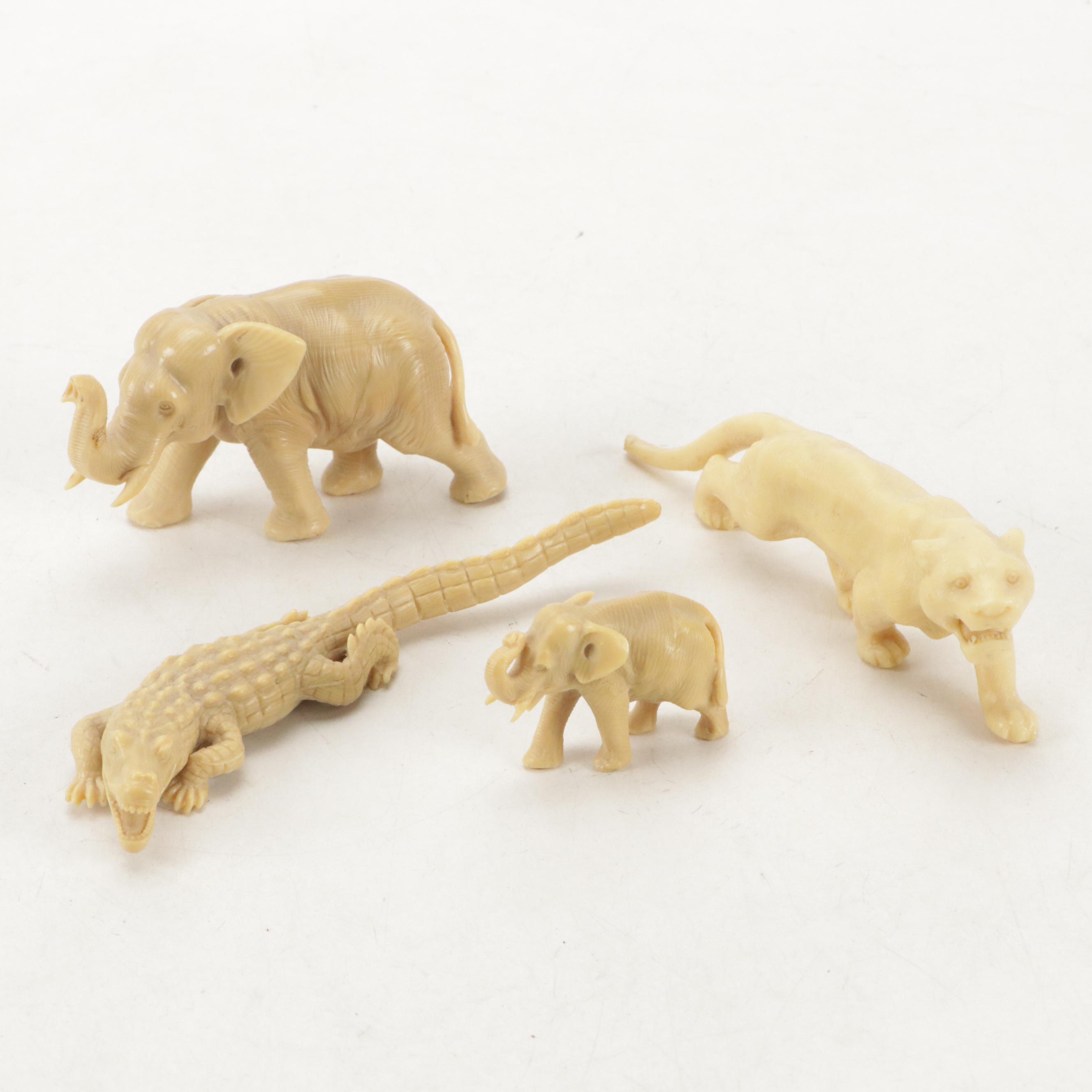 Japanese Kokeshi Doll, Southeast Asian Marionette, and More Collectibles