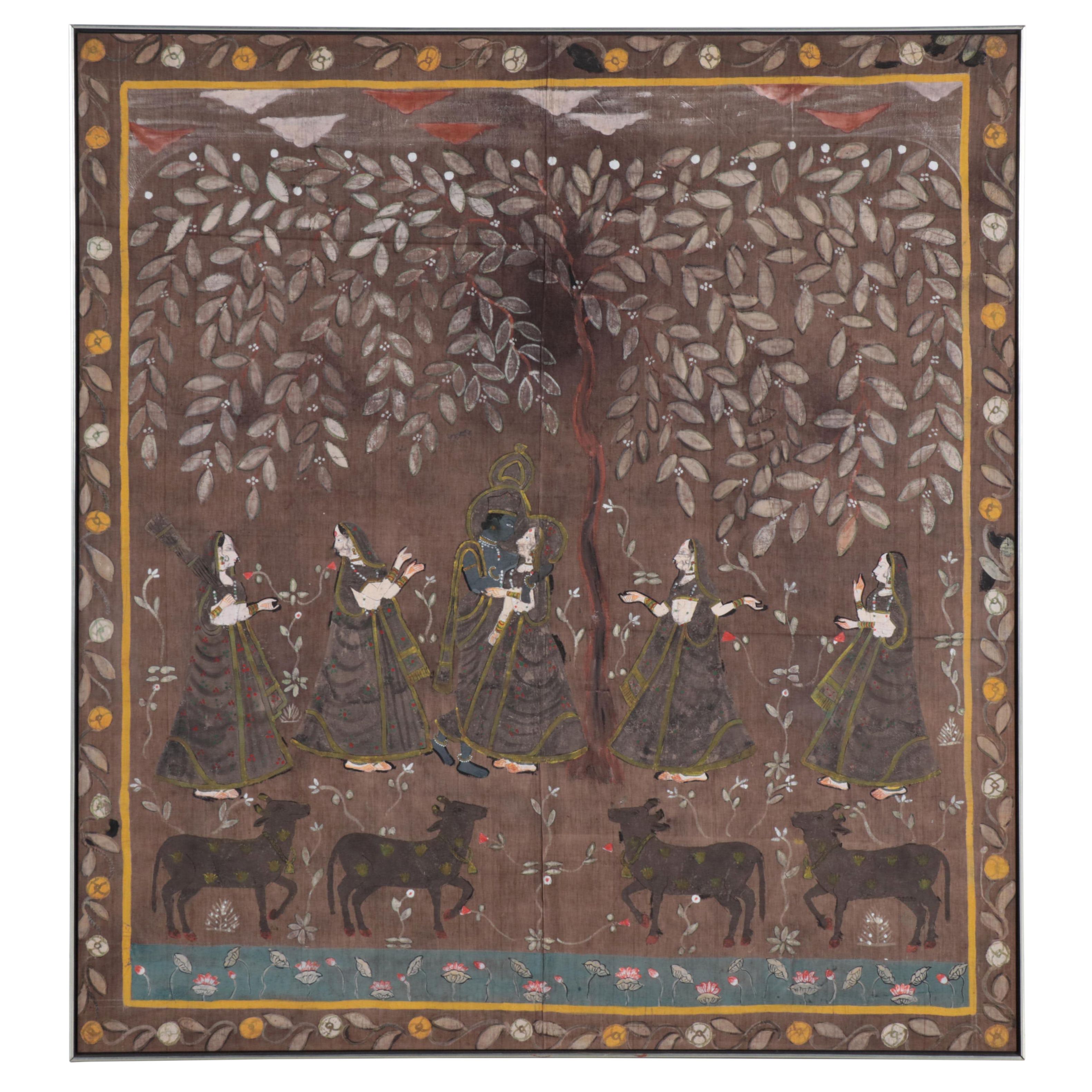 Large-Scale Rajasthani Pichwai Painting