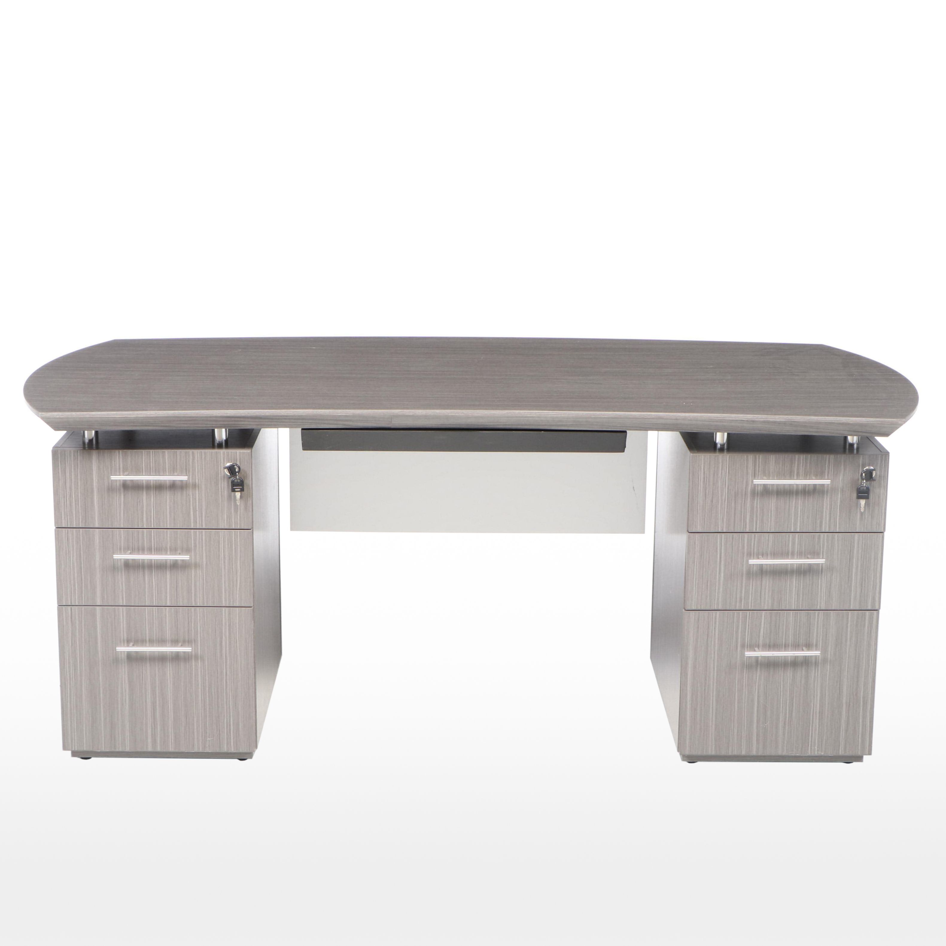 Real Office Contemporary Laminate Desk