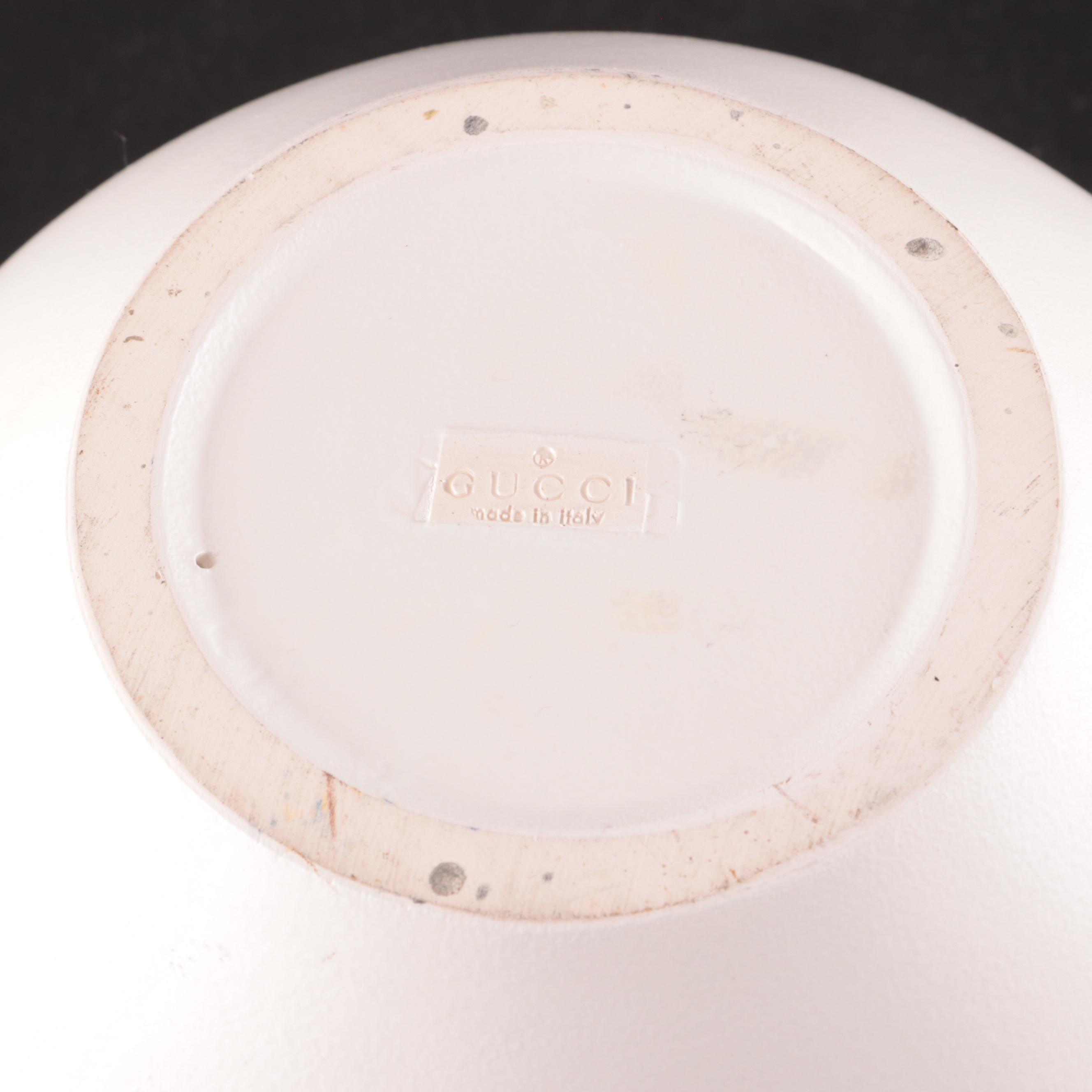 Gucci Italian Modernist Ceramic Bowl